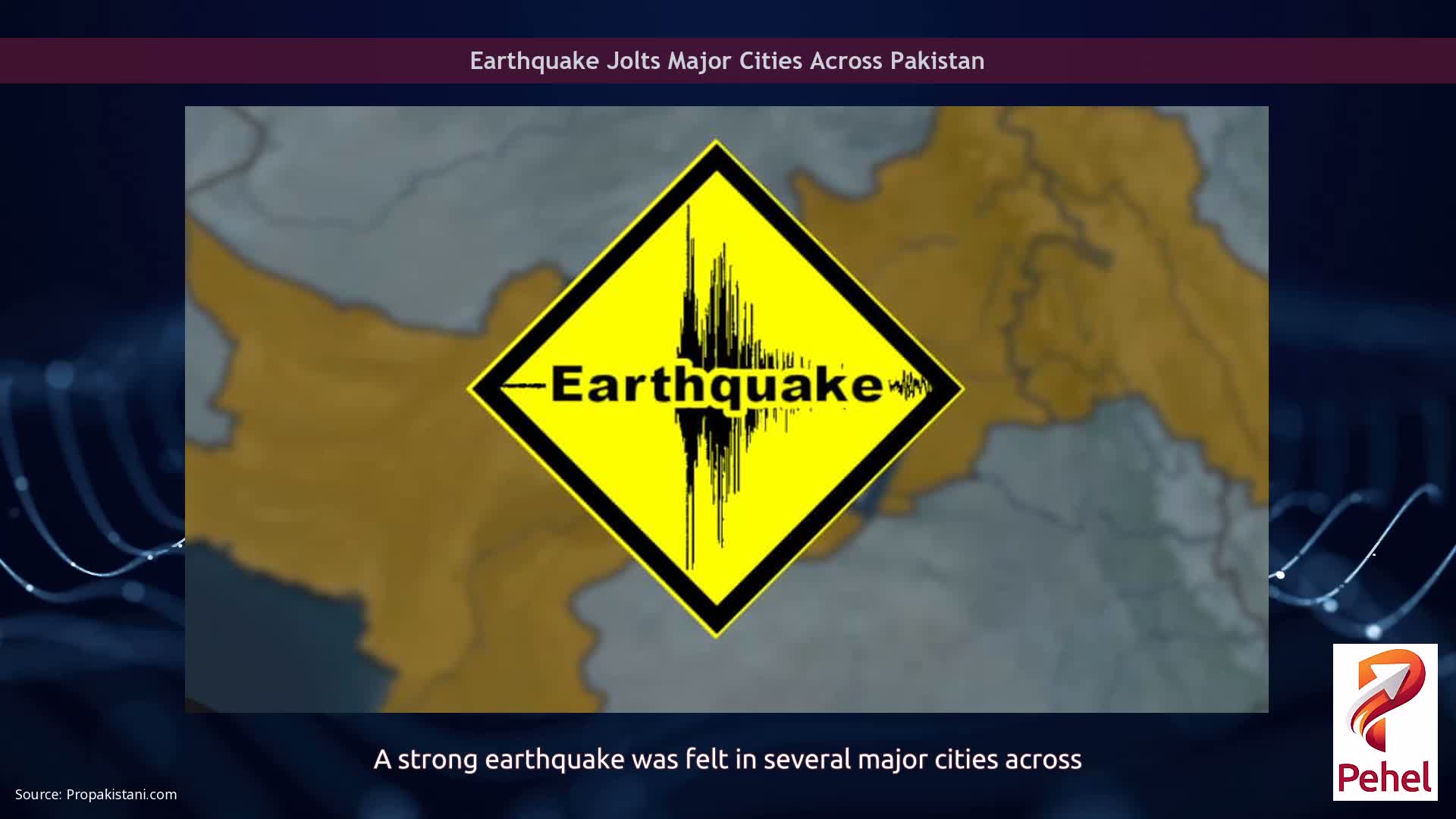 Earthquake Jolts Major Cities Across Pakistan