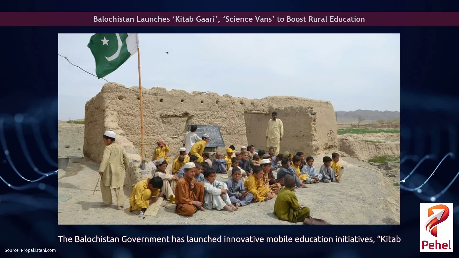Balochistan Launches ‘Kitab Gaari’, ‘Science Vans’ to Boost Rural Education