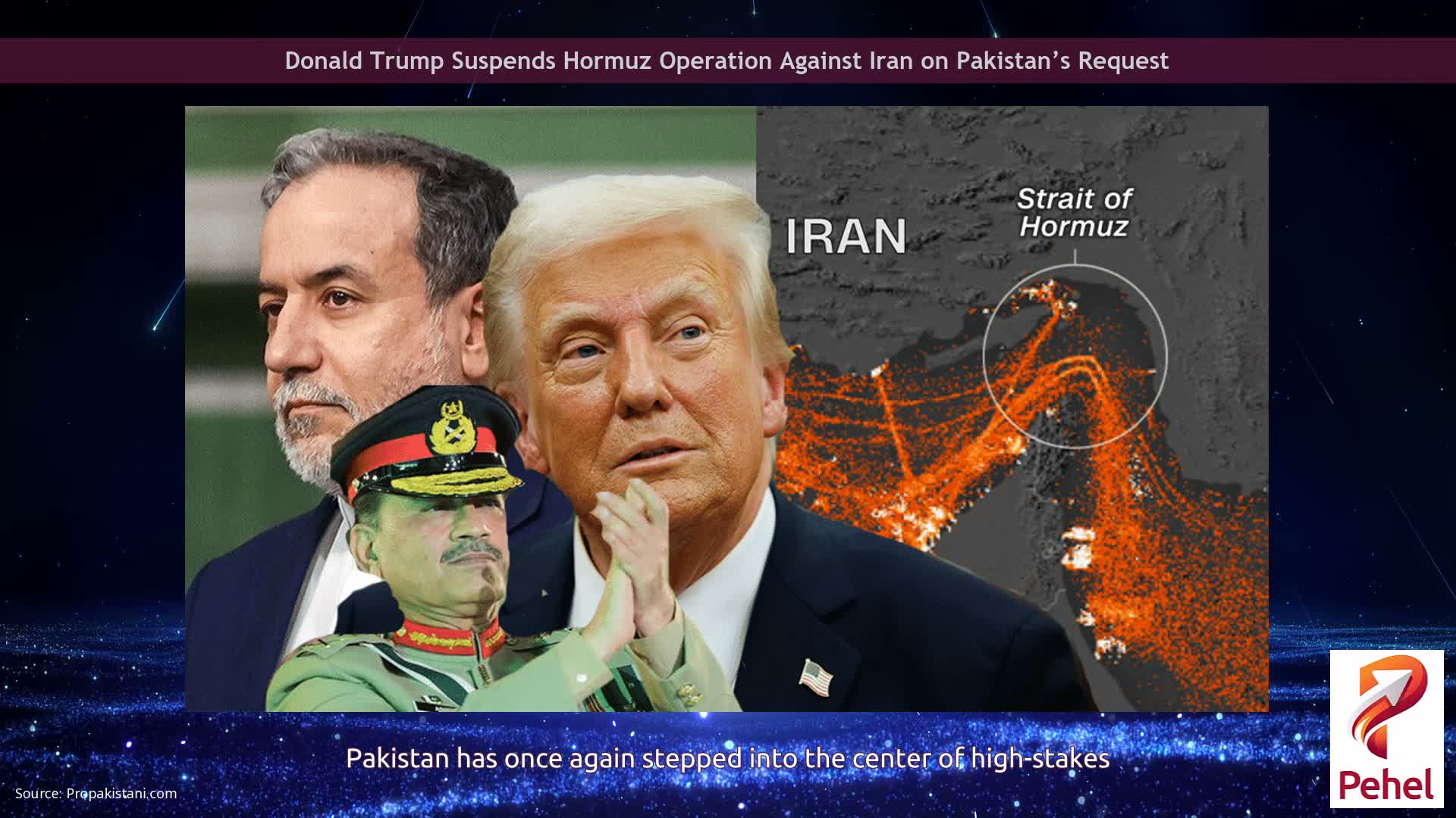 Donald Trump Suspends Hormuz Operation Against Iran on Pakistan’s Request