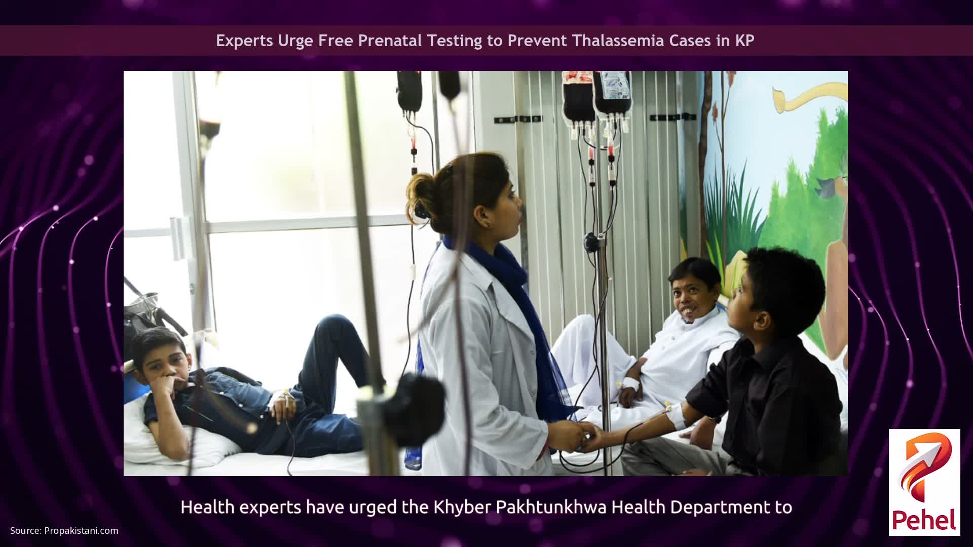 Experts Urge Free Prenatal Testing to Prevent Thalassemia Cases in KP