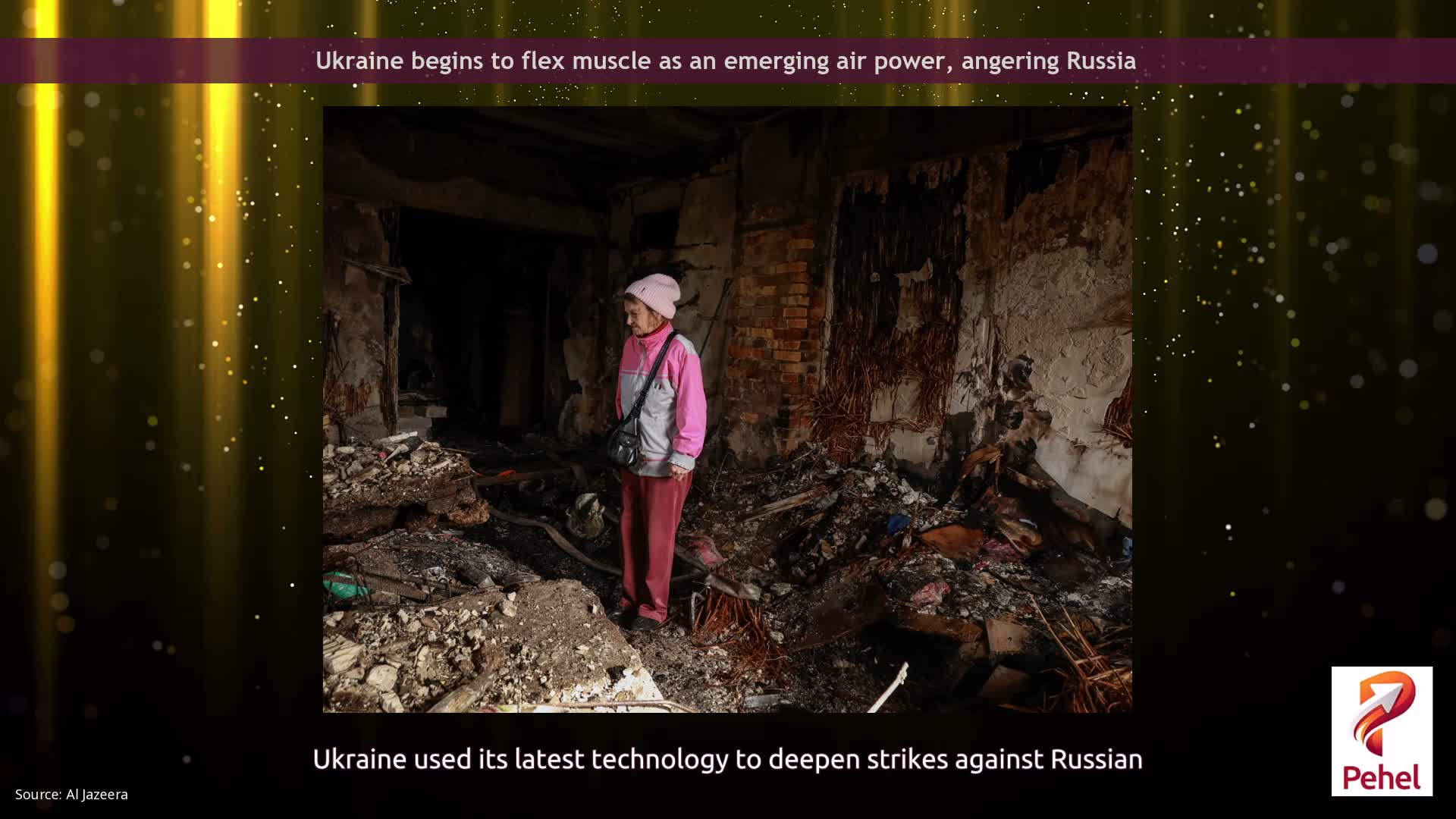 Ukraine begins to flex muscle as an emerging air power, angering Russia