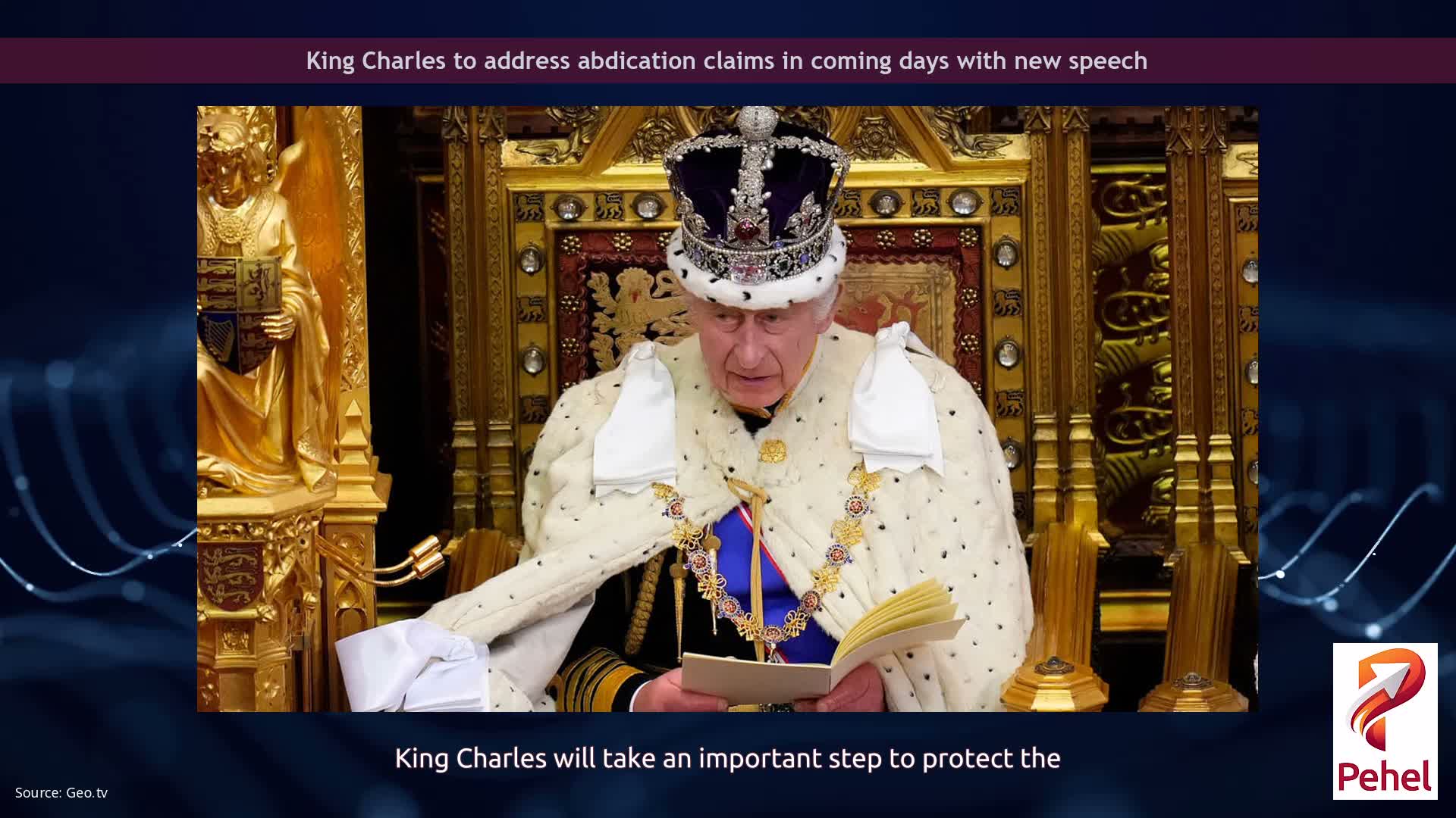 King Charles to address abdication claims in coming days with new speech
