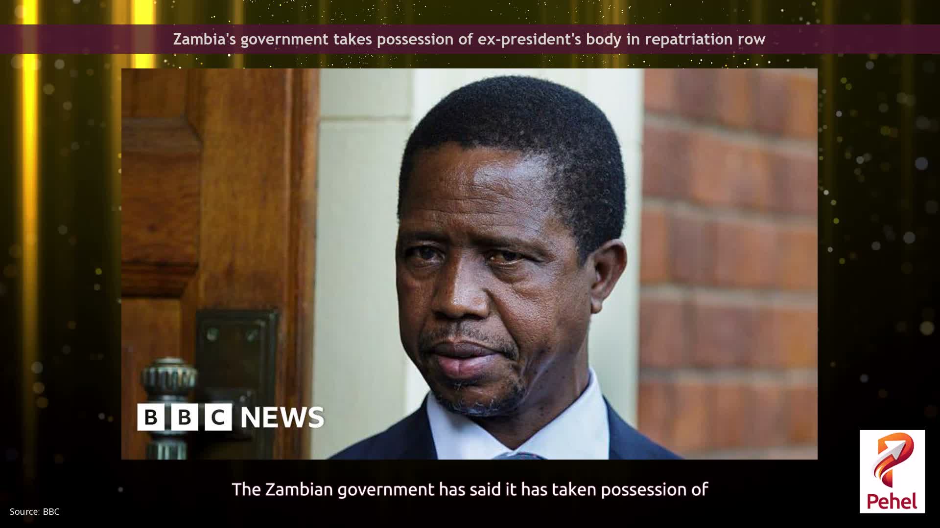 Zambia's government takes possession of ex-president's body in repatriation row