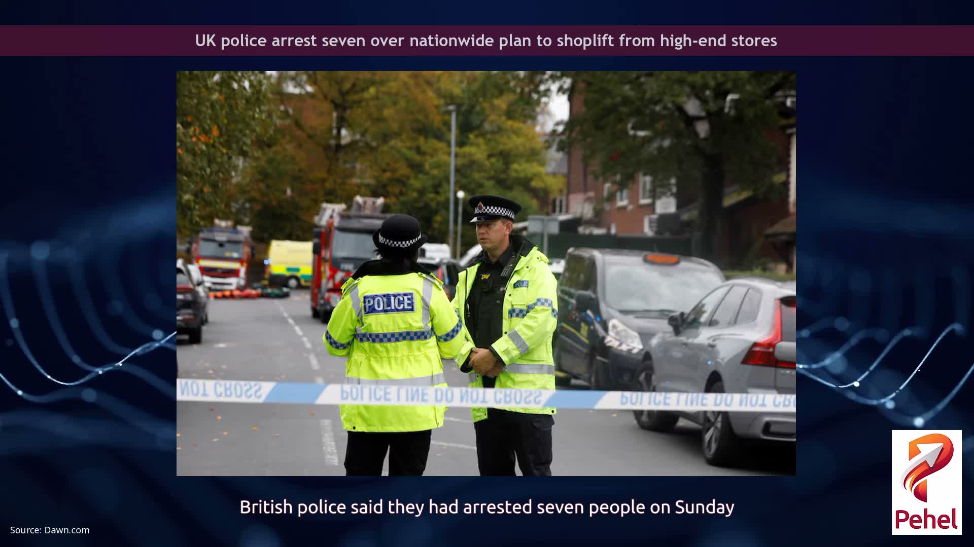 UK police arrest seven over nationwide plan to shoplift from high-end stores