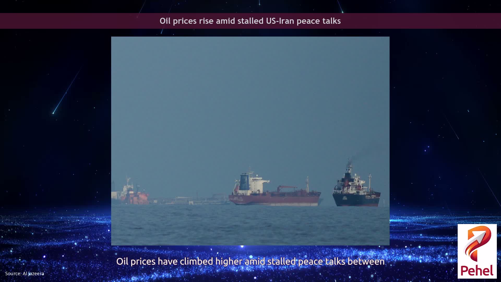 Oil prices rise amid stalled US-Iran peace talks