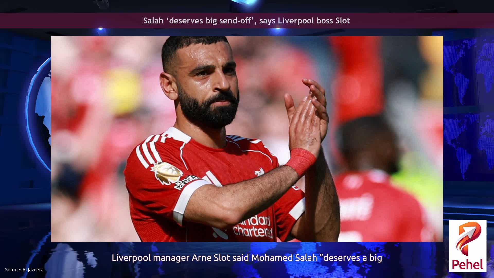 Salah ‘deserves big send-off’, says Liverpool boss Slot