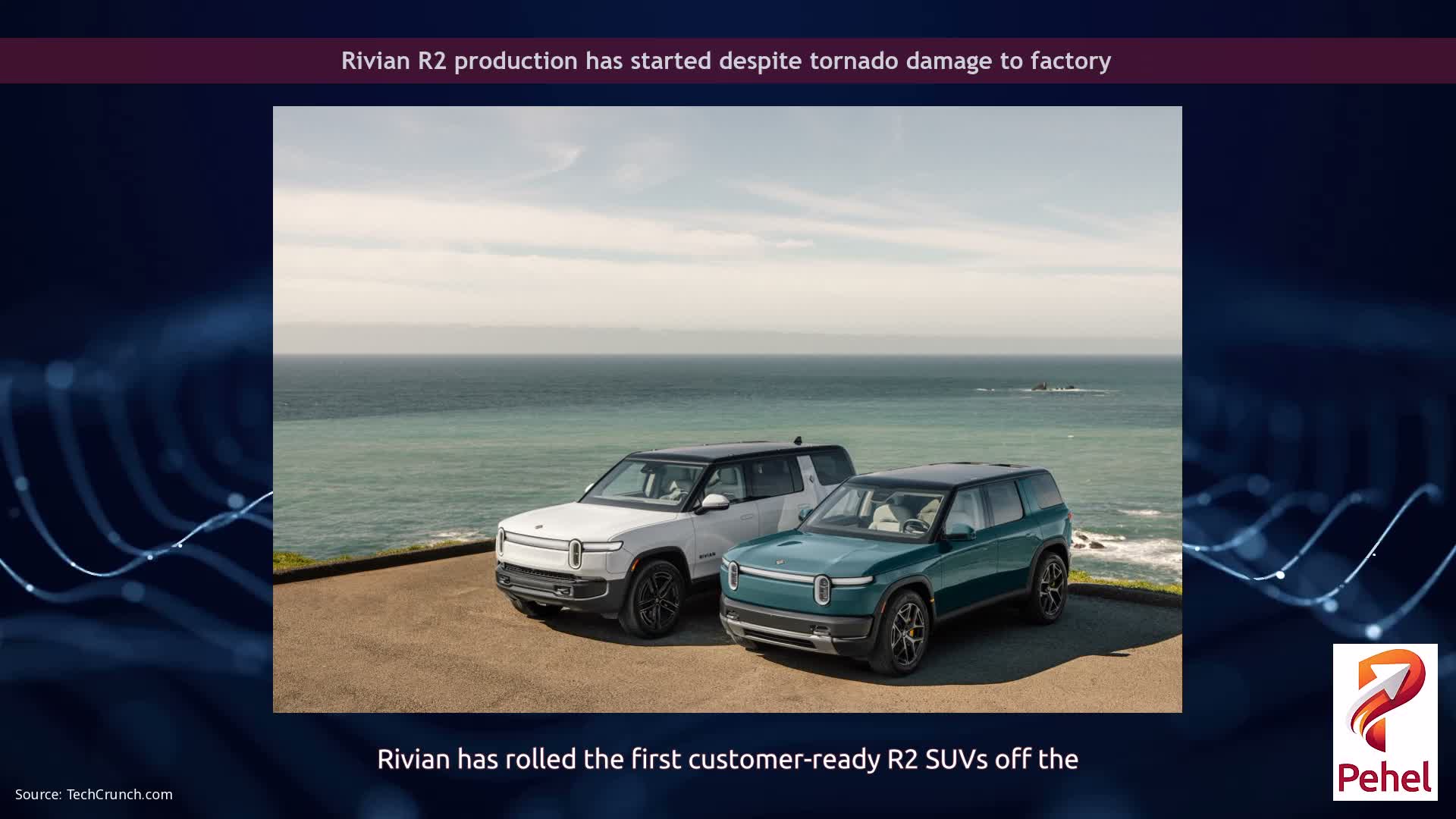 Rivian R2 production has started despite tornado damage to factory