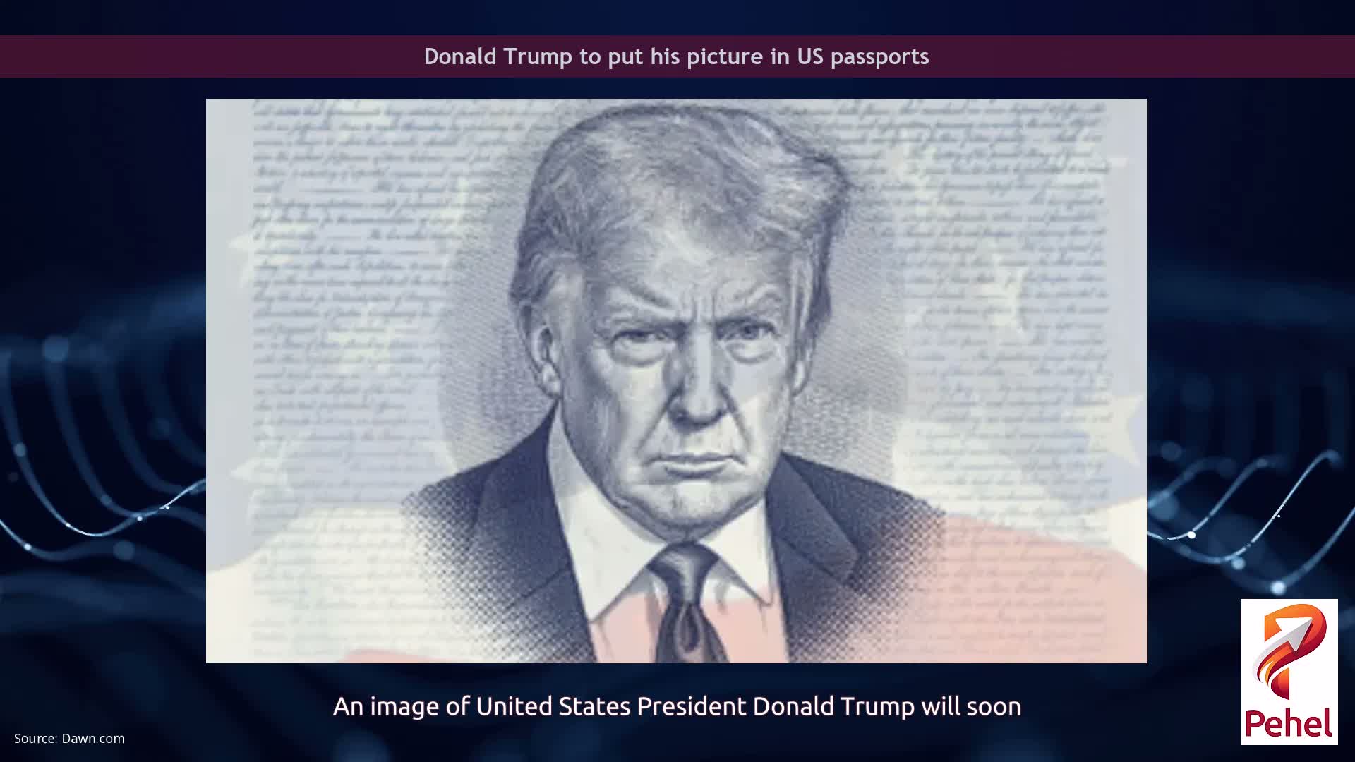 Donald Trump to put his picture in US passports