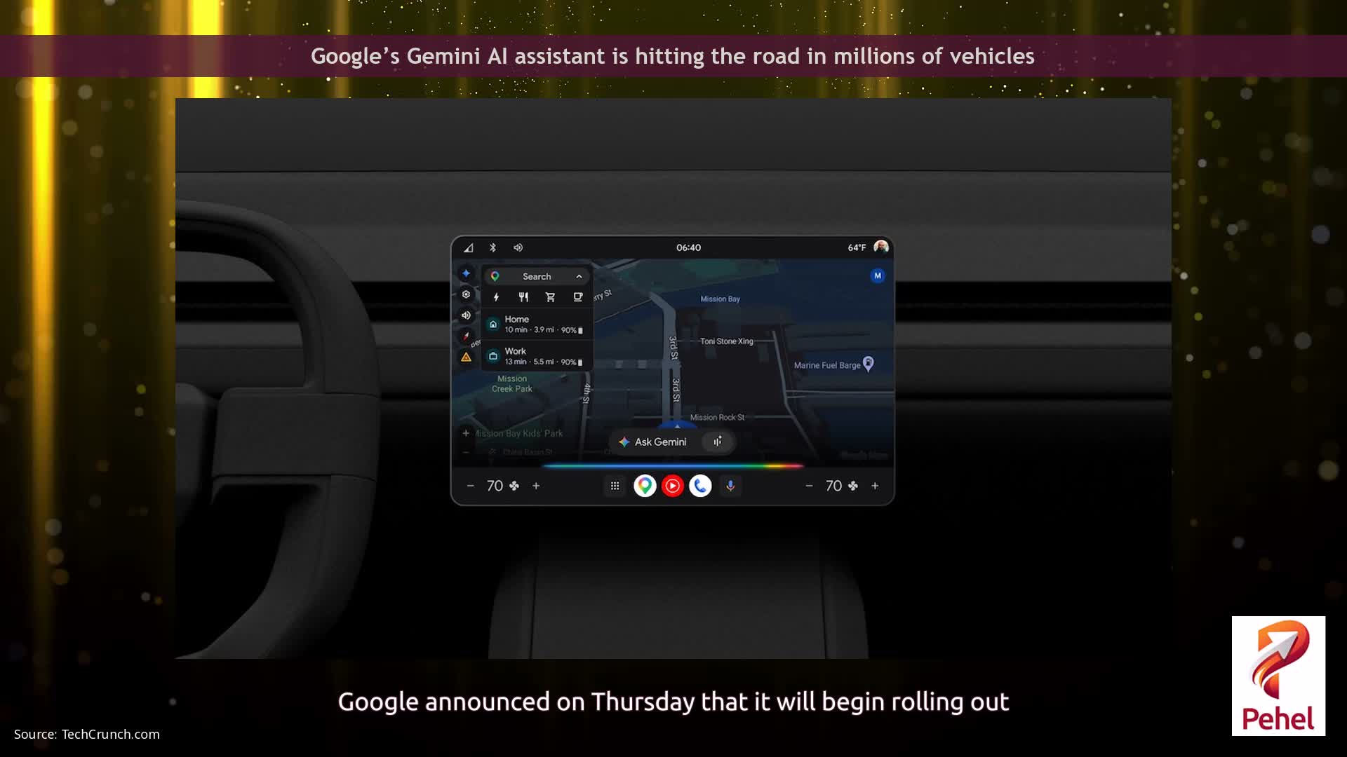 Google’s Gemini AI assistant is hitting the road in millions of vehicles