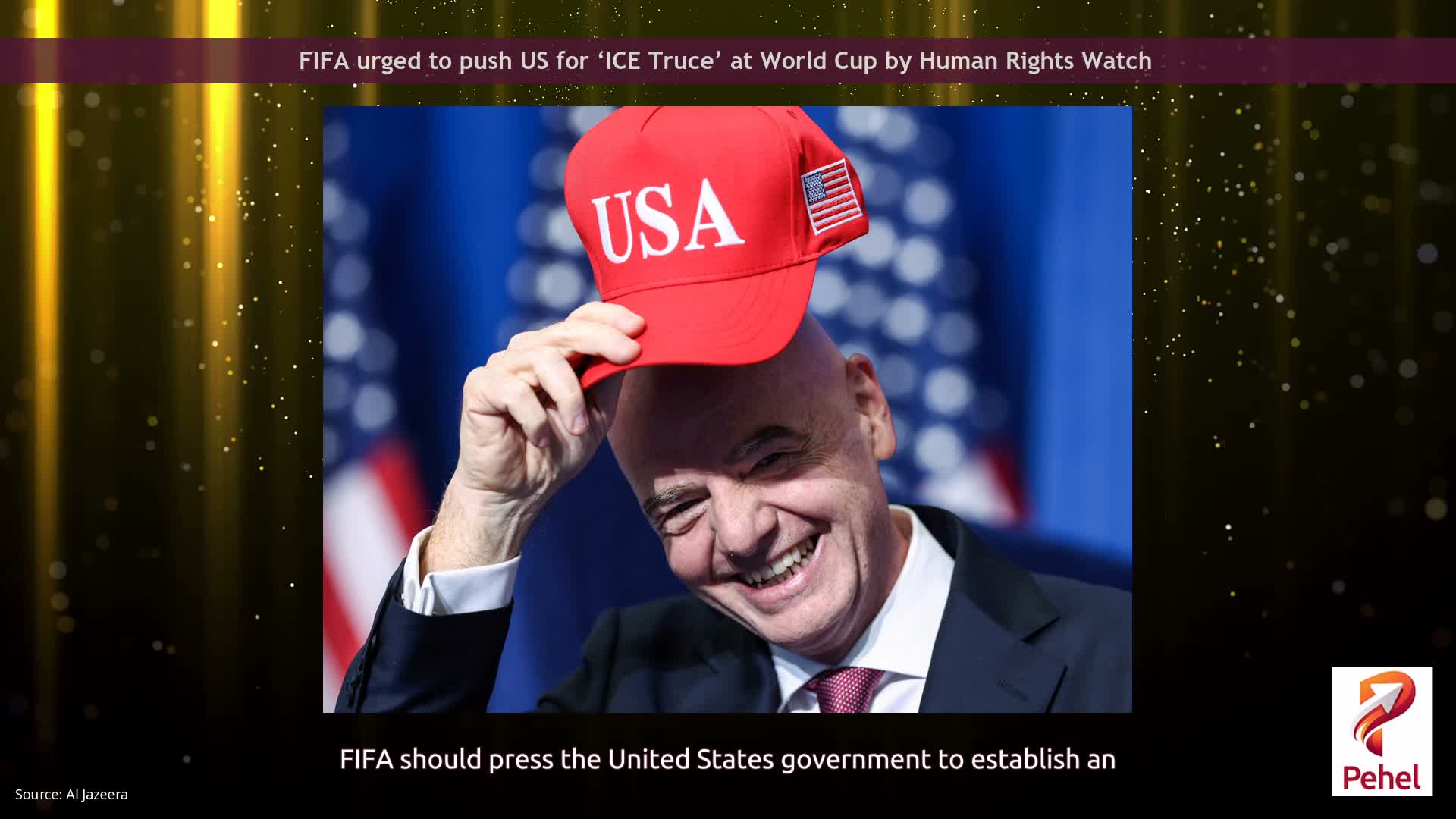 FIFA urged to push US for ‘ICE Truce’ at World Cup by Human Rights Watch