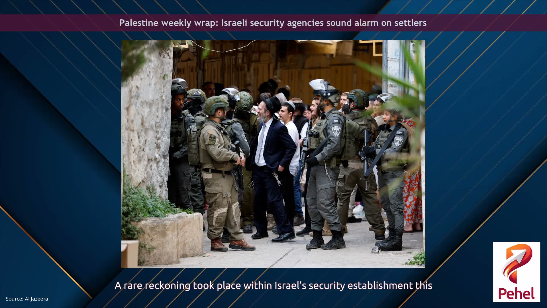 Palestine weekly wrap: Israeli security agencies sound alarm on settlers