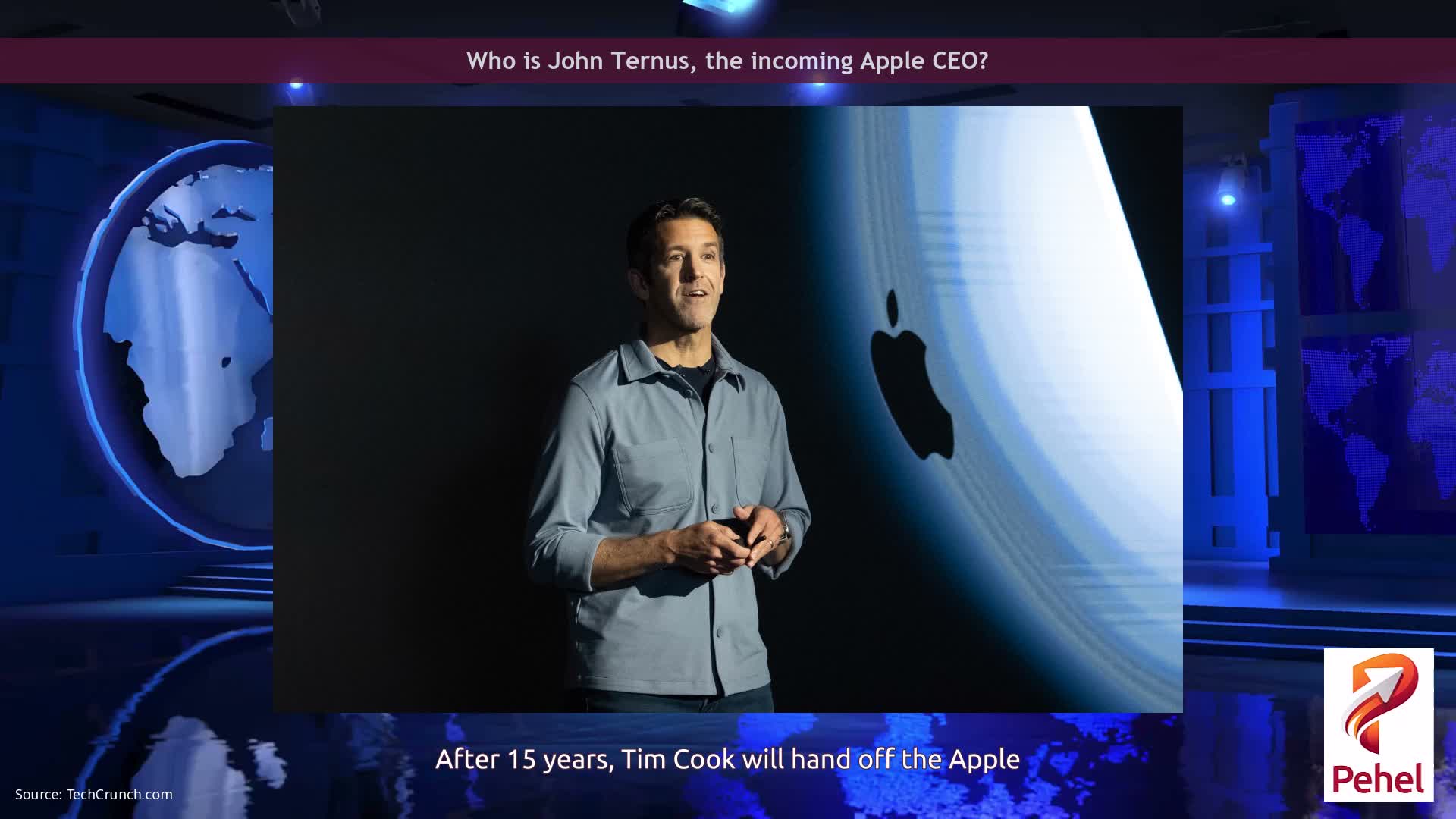 Who is John Ternus, the incoming Apple CEO?