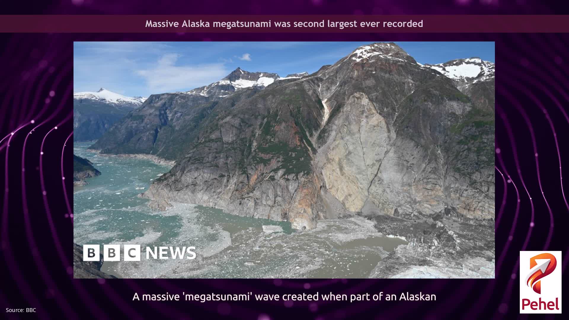 Massive Alaska megatsunami was second largest ever recorded