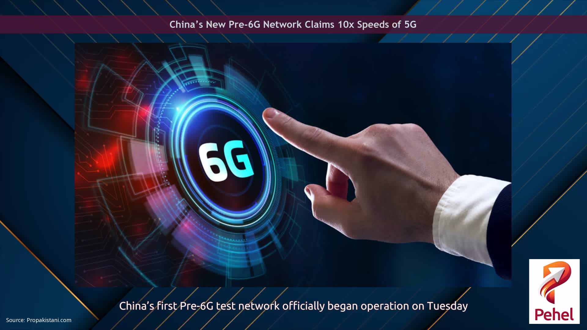 China’s New Pre-6G Network Claims 10x Speeds of 5G