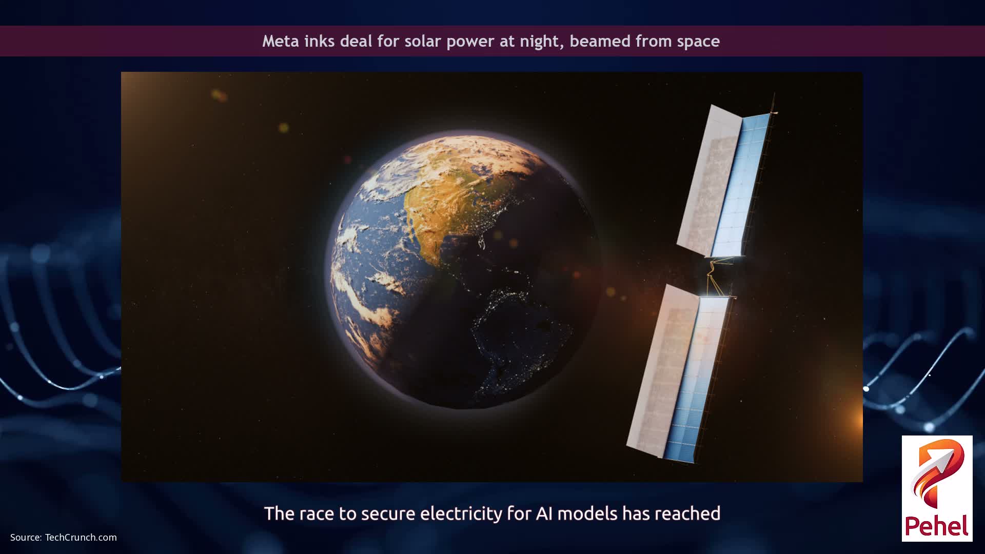 Meta inks deal for solar power at night, beamed from space