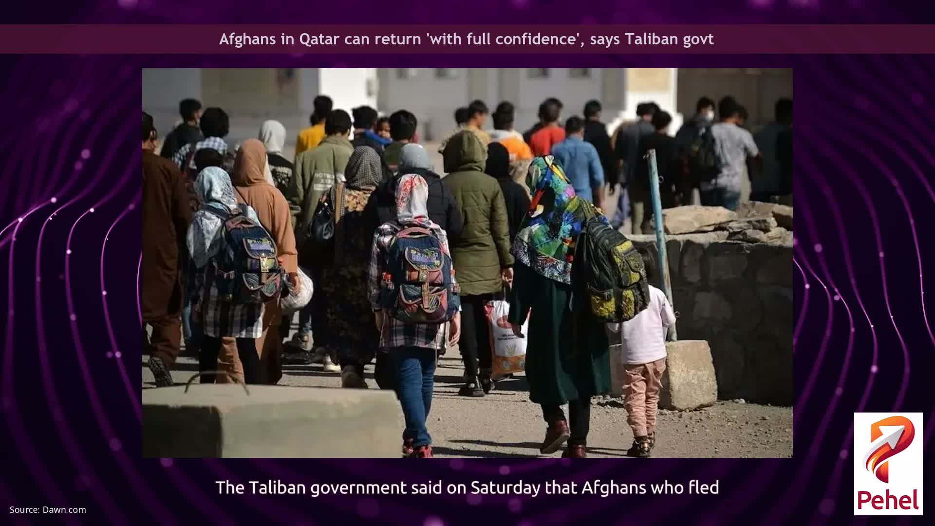 Afghans in Qatar can return 'with full confidence', says Taliban govt