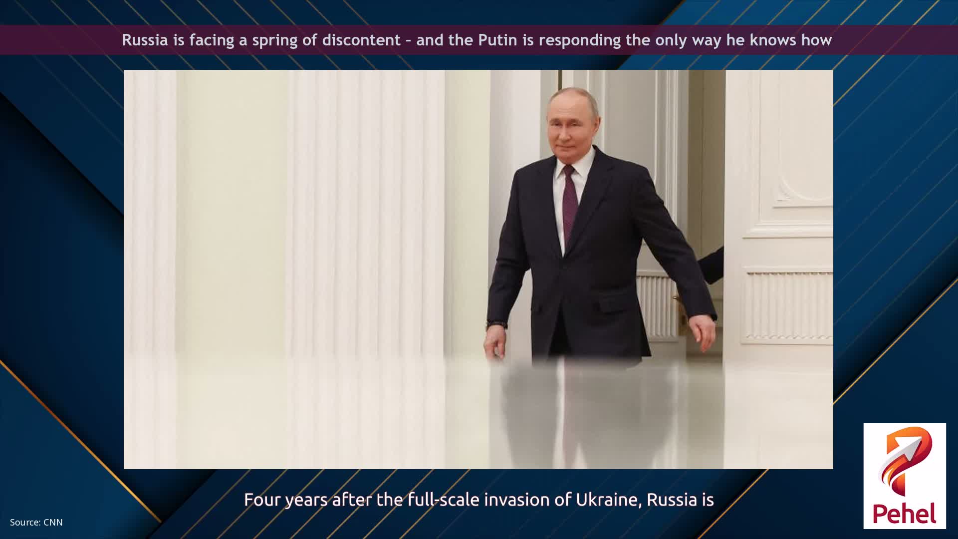 Russia is facing a spring of discontent – and the Putin is responding the only way he knows how