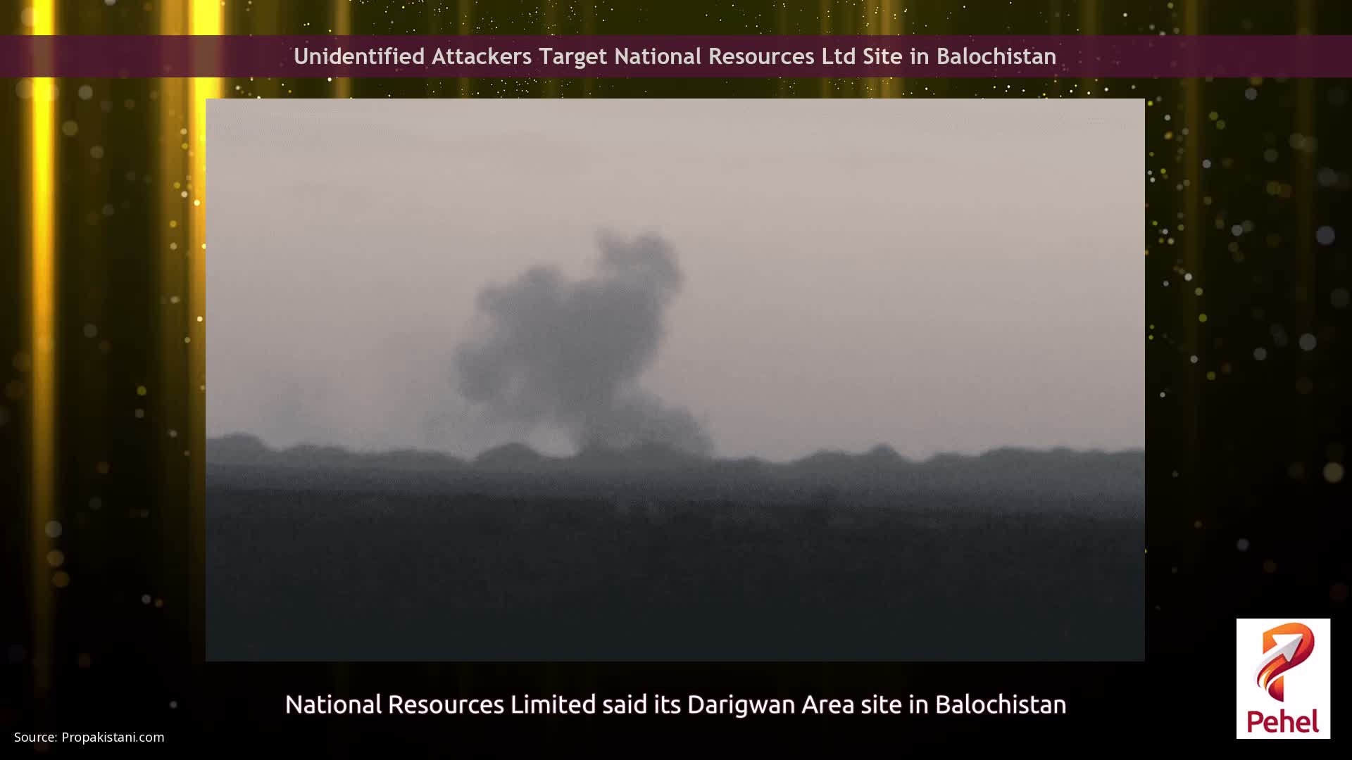 Unidentified Attackers Target National Resources Ltd Site in Balochistan
