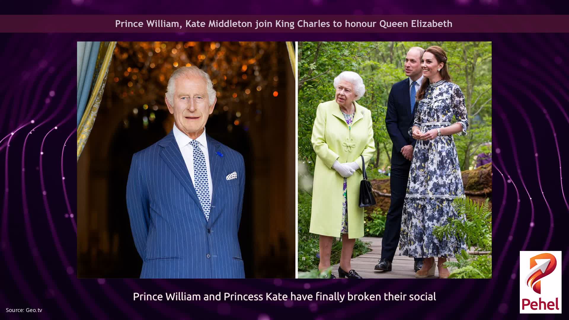Prince William, Kate Middleton join King Charles to honour Queen Elizabeth