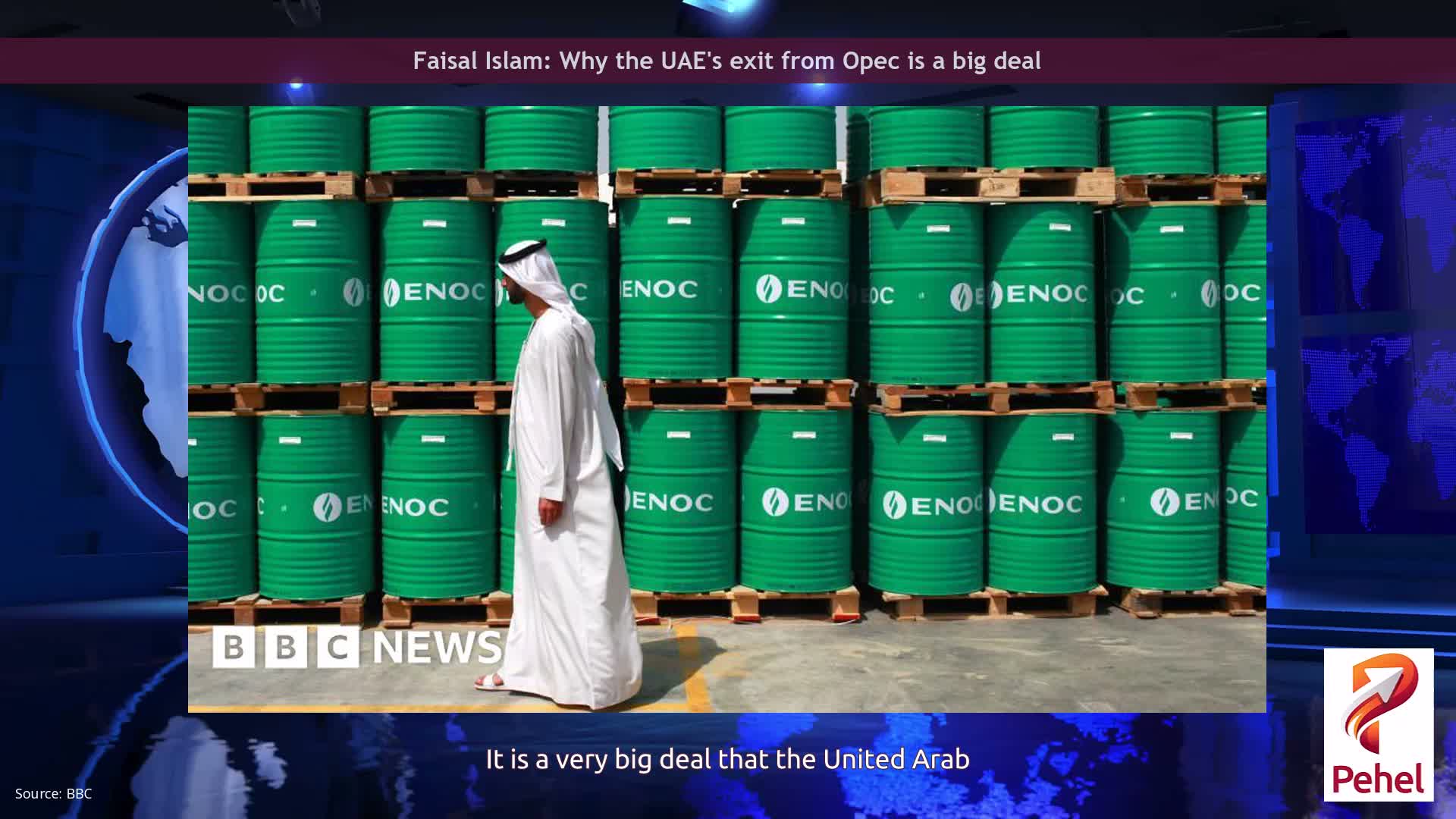 Faisal Islam: Why the UAE's exit from Opec is a big deal