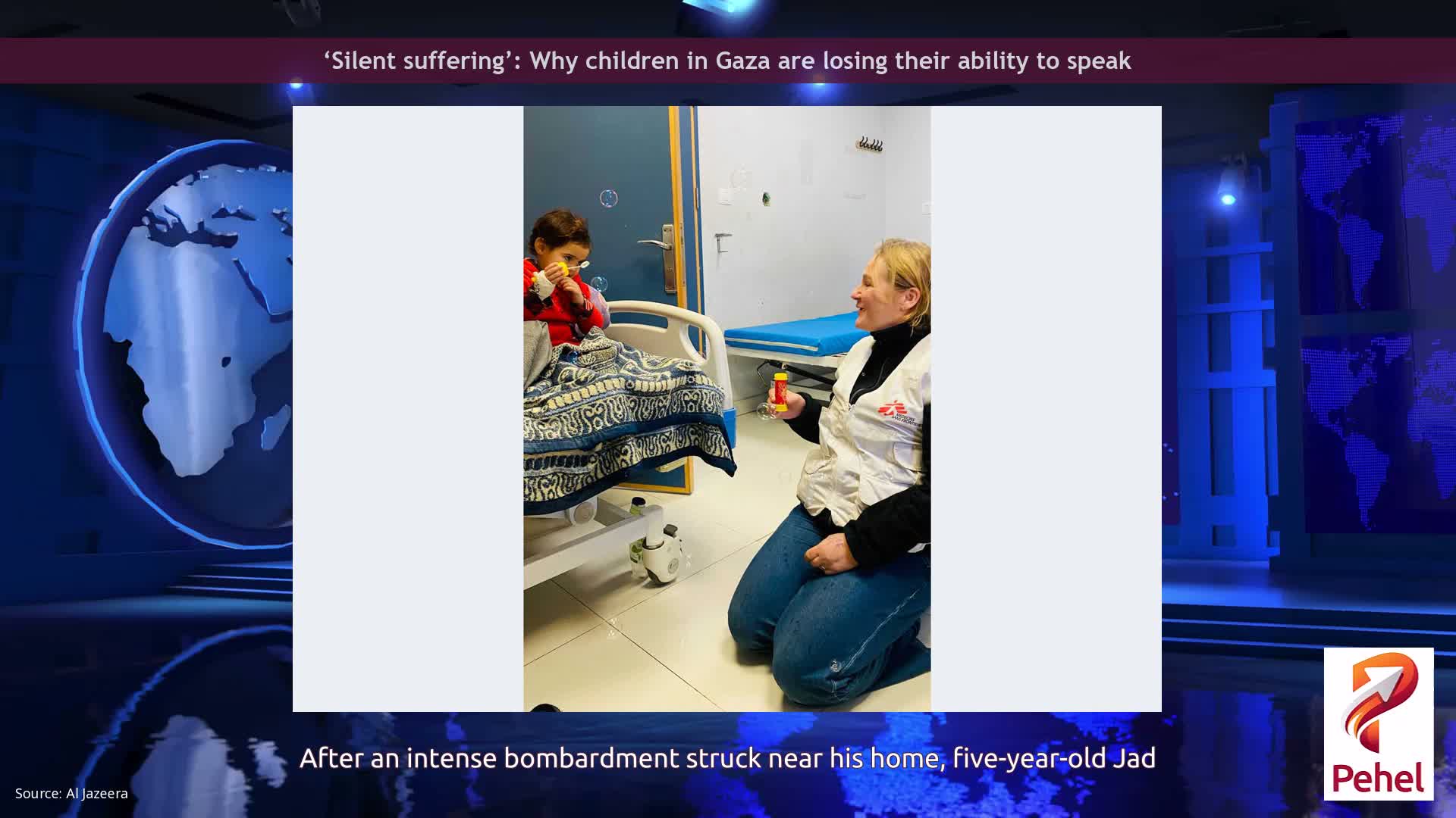 ‘Silent suffering’: Why children in Gaza are losing their ability to speak