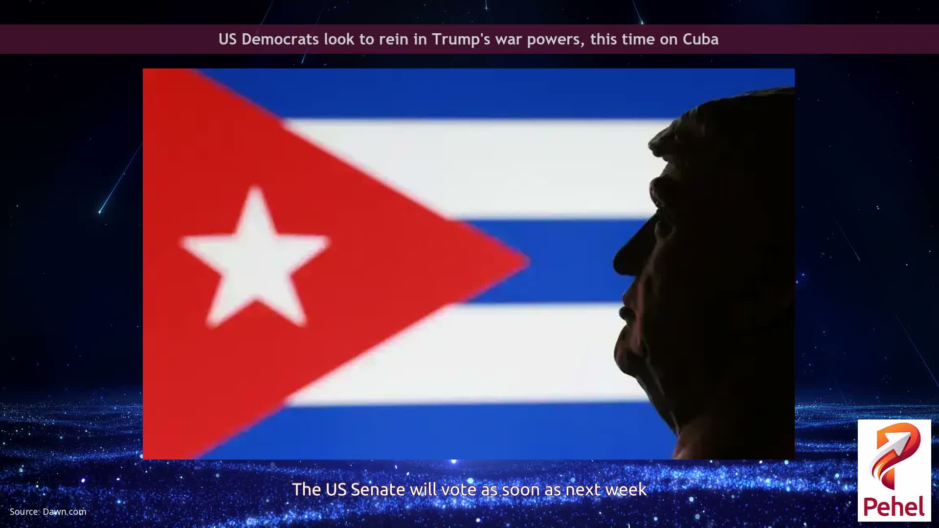 US Democrats look to rein in Trump's war powers, this time on Cuba