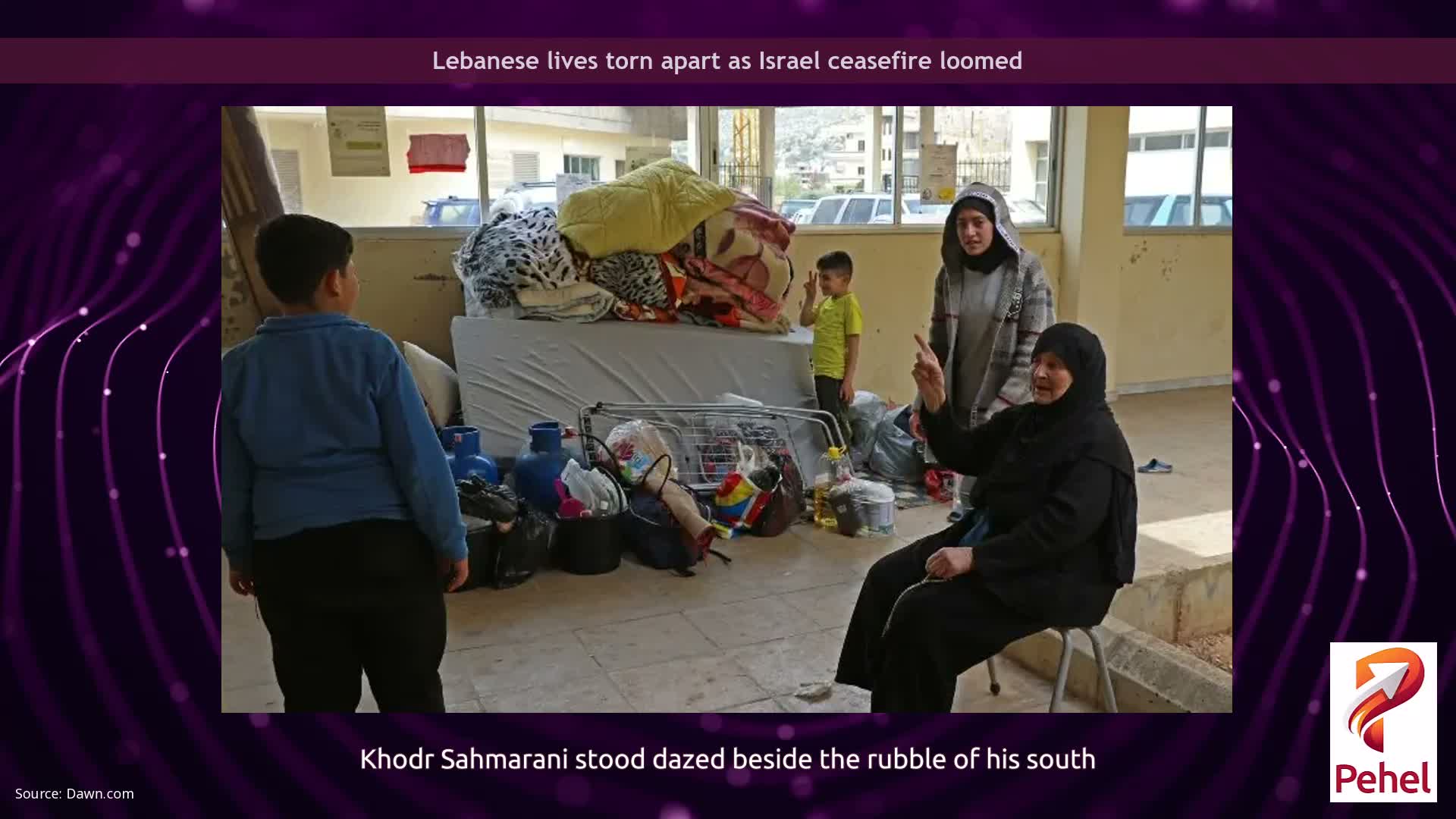 Lebanese lives torn apart as Israel ceasefire loomed
