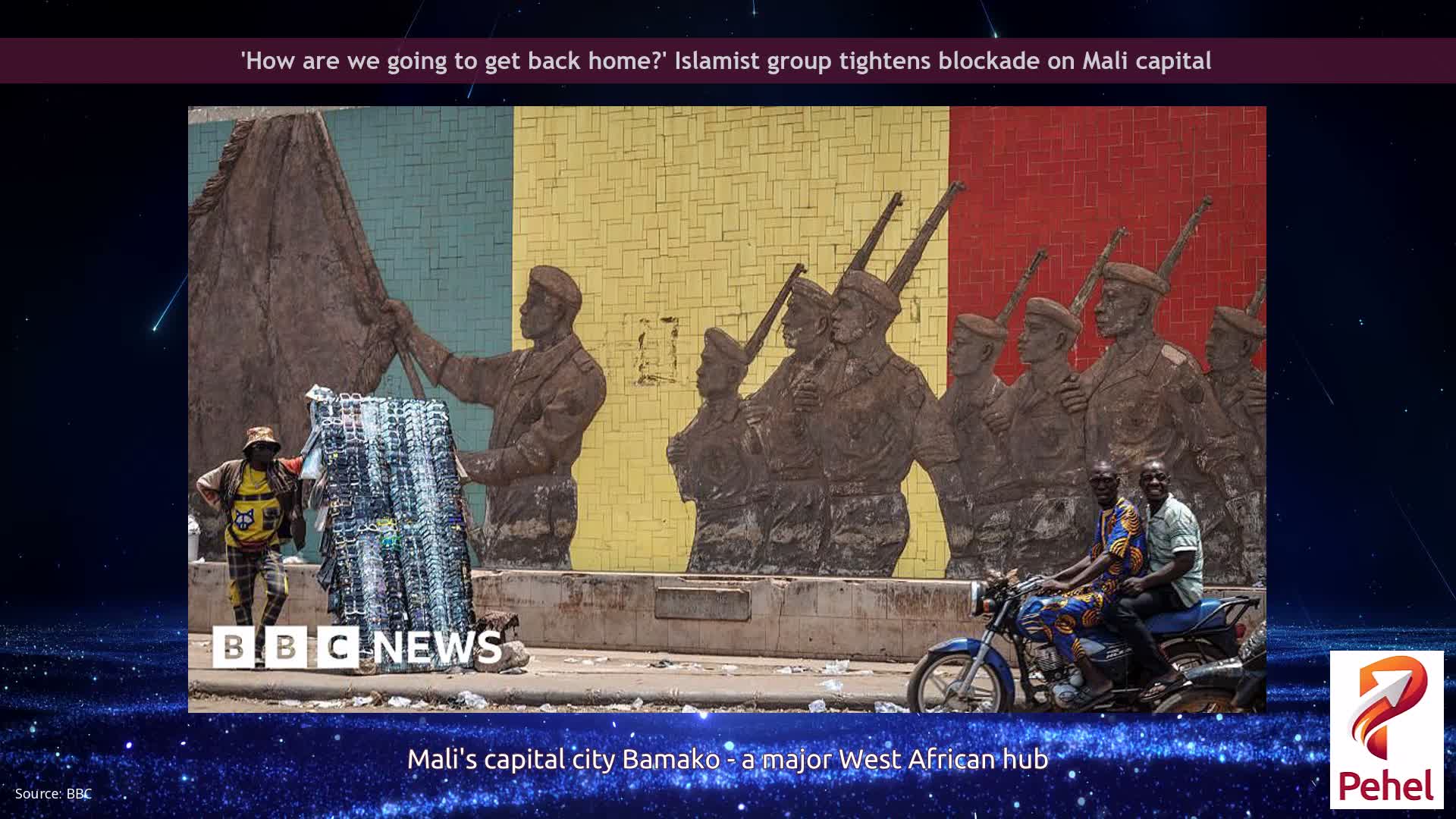 'How are we going to get back home?' Islamist group tightens blockade on Mali capital