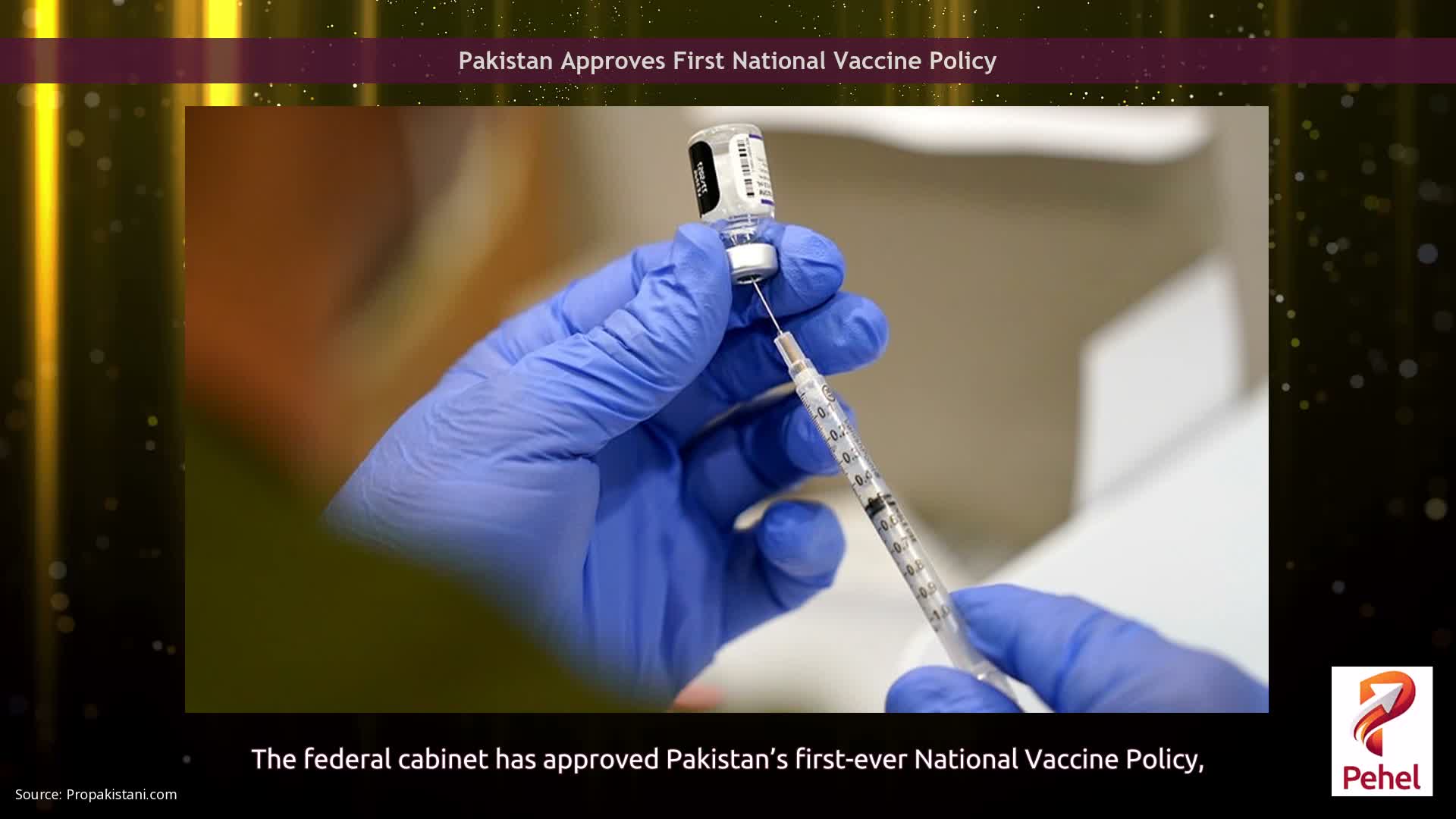 Pakistan Approves First National Vaccine Policy