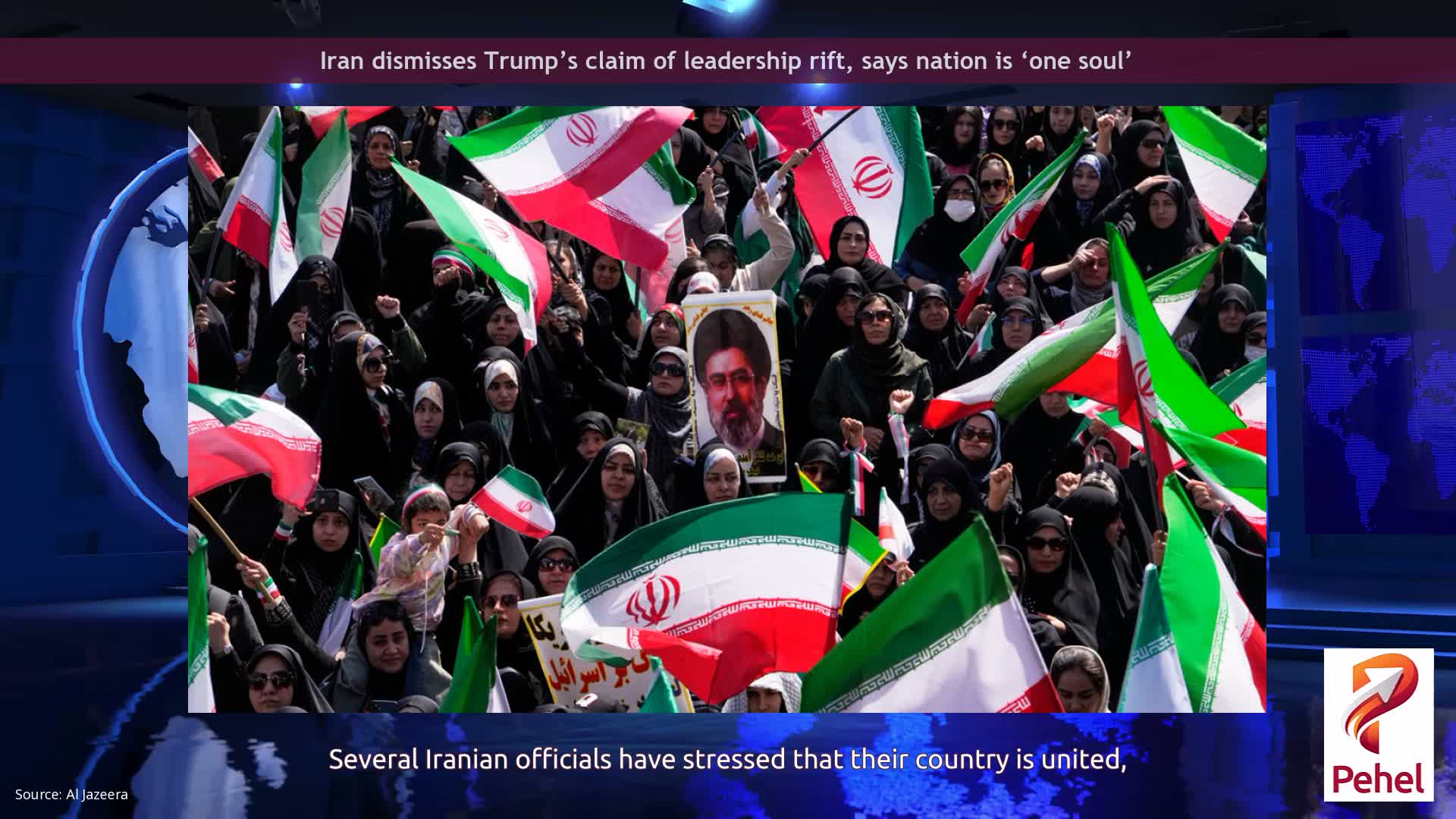 Iran dismisses Trump’s claim of leadership rift, says nation is ‘one soul’