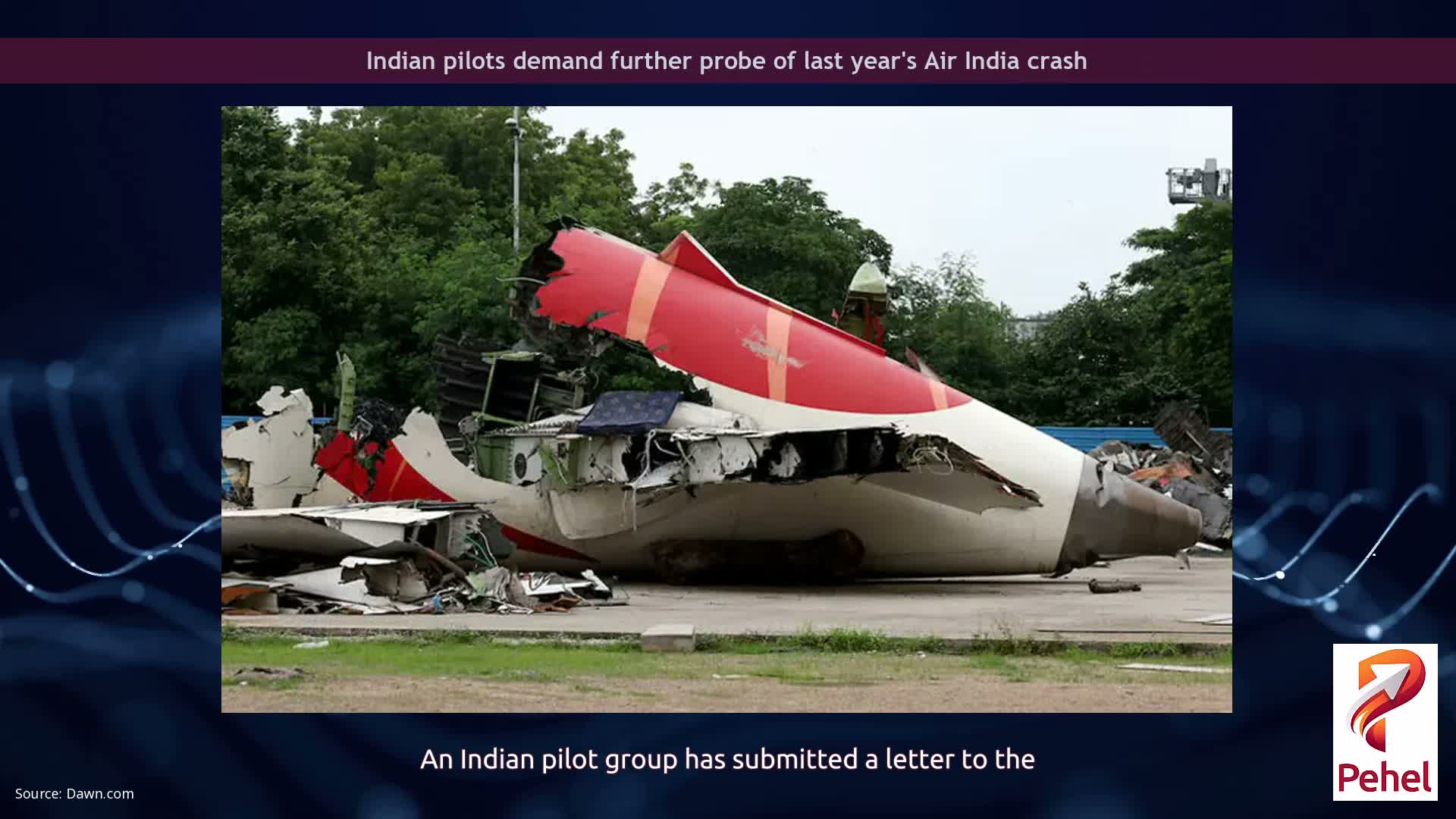 Indian pilots demand further probe of last year's Air India crash