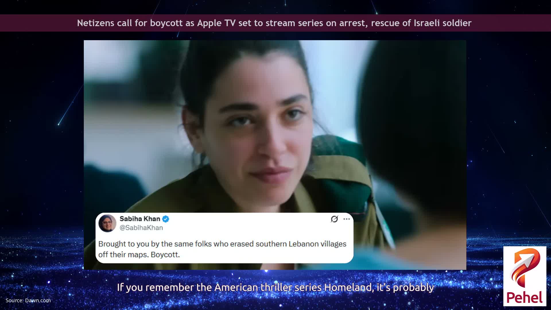 Netizens call for boycott as Apple TV set to stream series on arrest, rescue of Israeli soldier