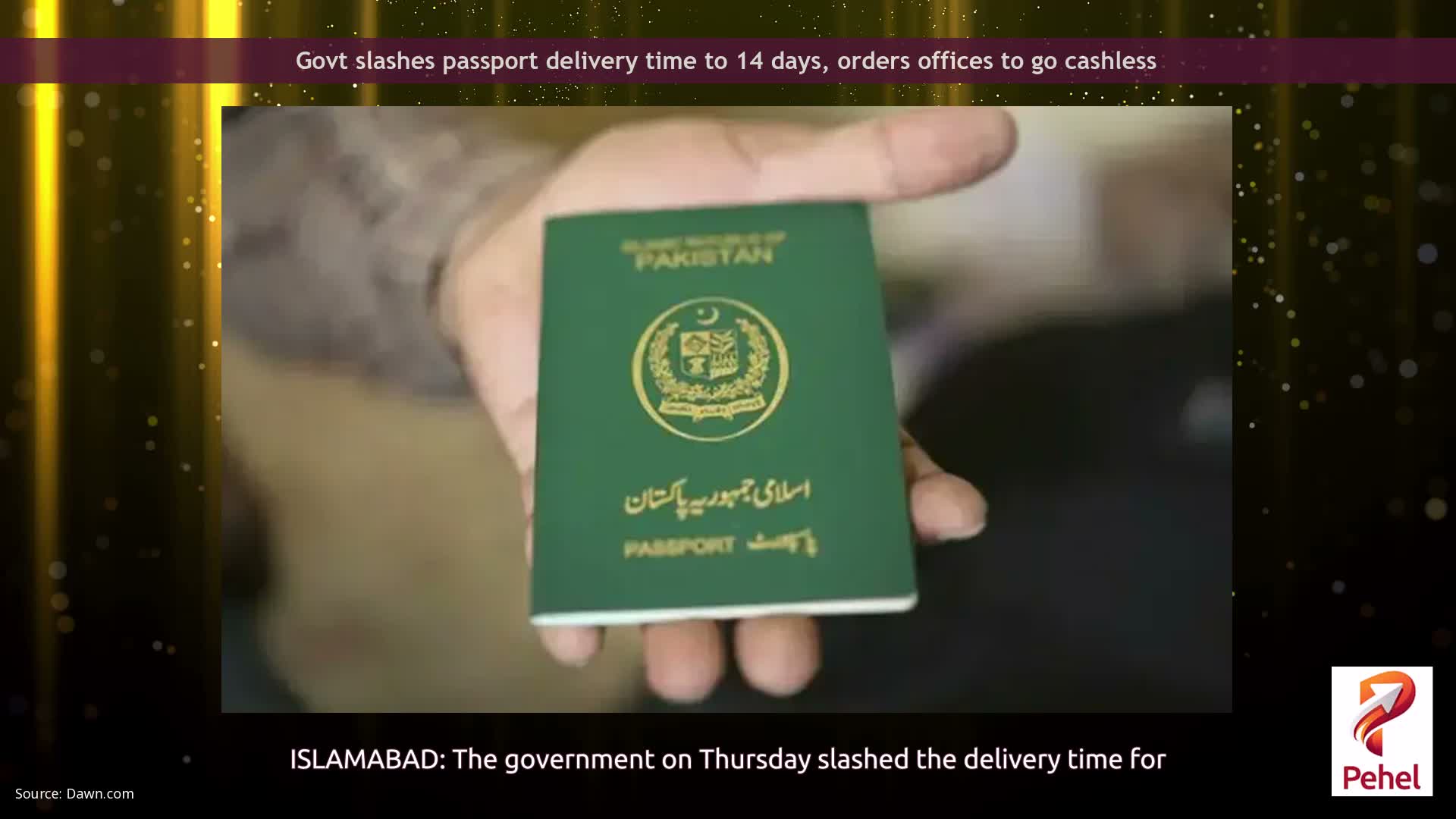 Govt slashes passport delivery time to 14 days, orders offices to go cashless