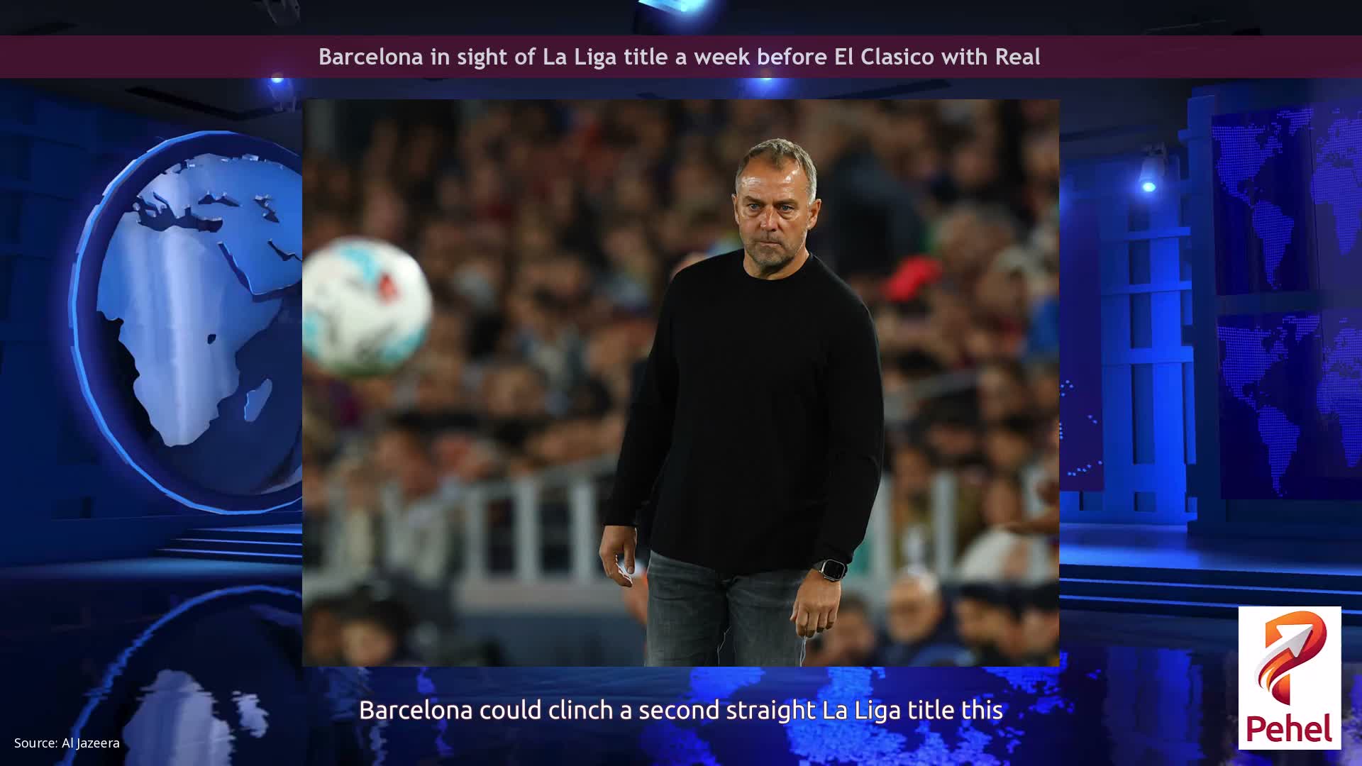 Barcelona in sight of La Liga title a week before El Clasico with Real