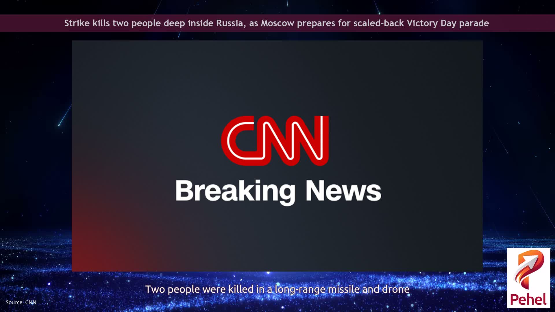 Strike kills two people deep inside Russia, as Moscow prepares for scaled-back Victory Day parade