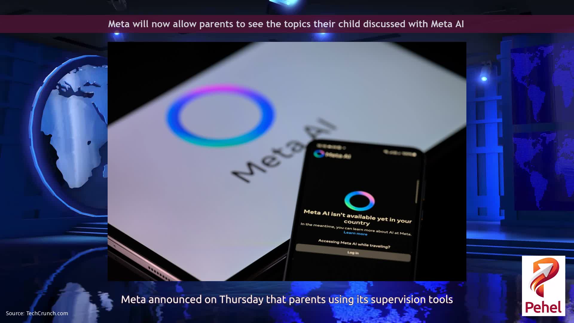 Meta will now allow parents to see the topics their child discussed with Meta AI