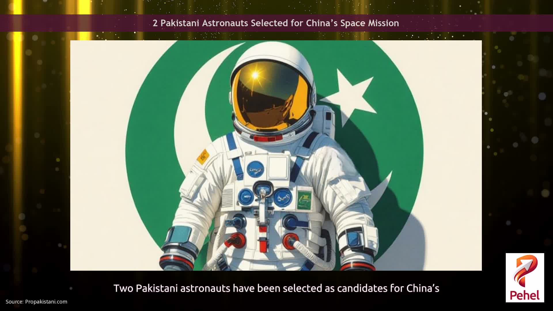 2 Pakistani Astronauts Selected for China’s Space Mission
