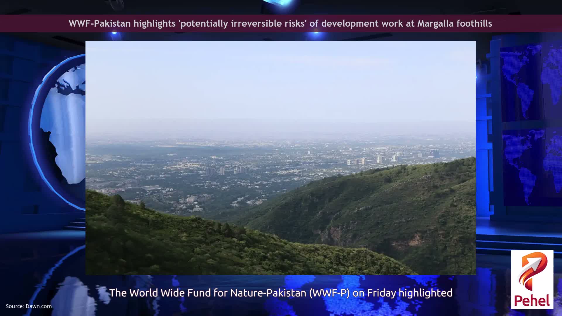 WWF-Pakistan highlights 'potentially irreversible risks' of development work at Margalla foothills