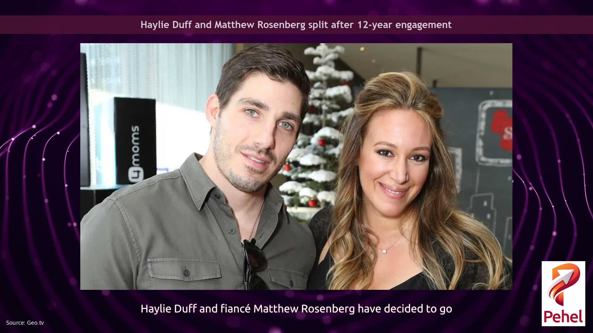 Haylie Duff and Matthew Rosenberg split after 12-year engagement