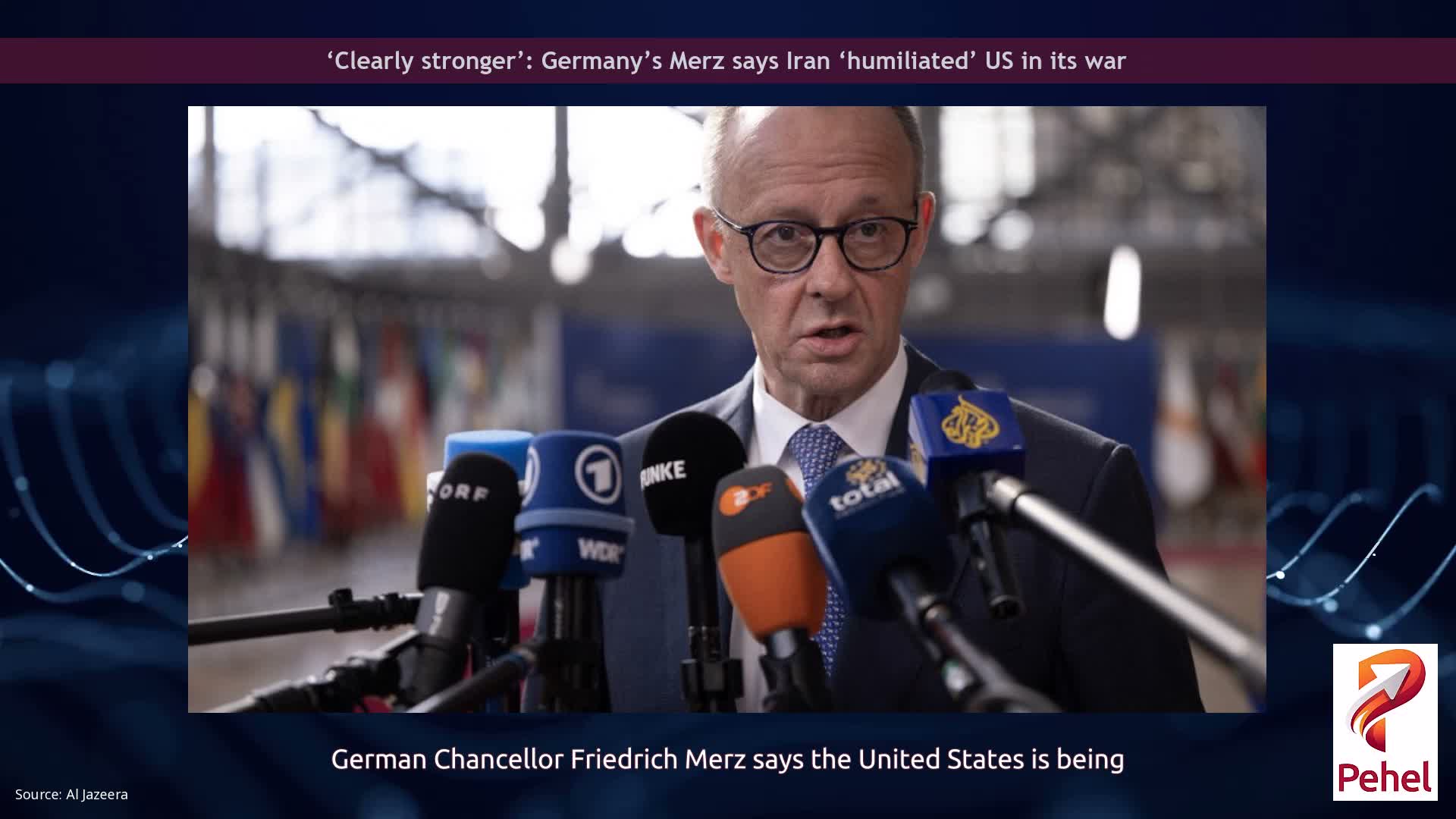 ‘Clearly stronger’: Germany’s Merz says Iran ‘humiliated’ US in its war