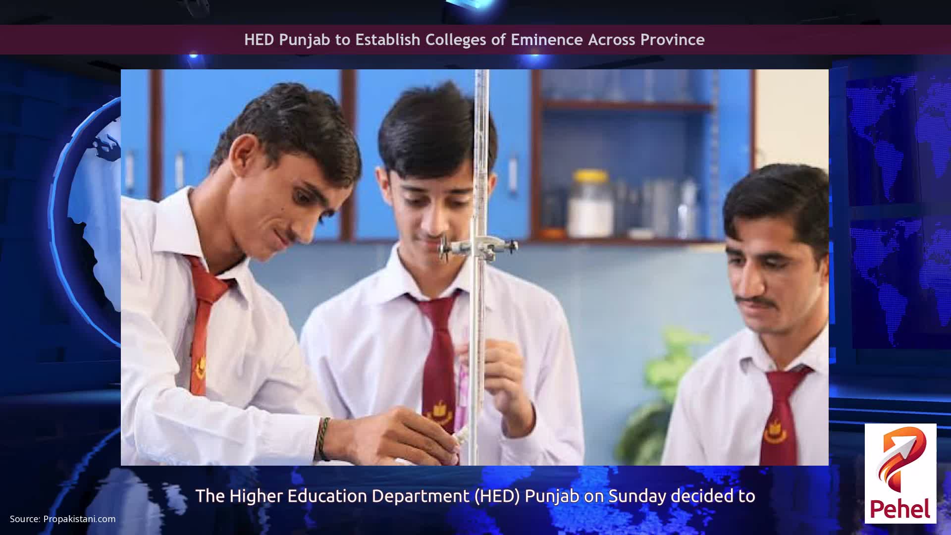 HED Punjab to Establish Colleges of Eminence Across Province