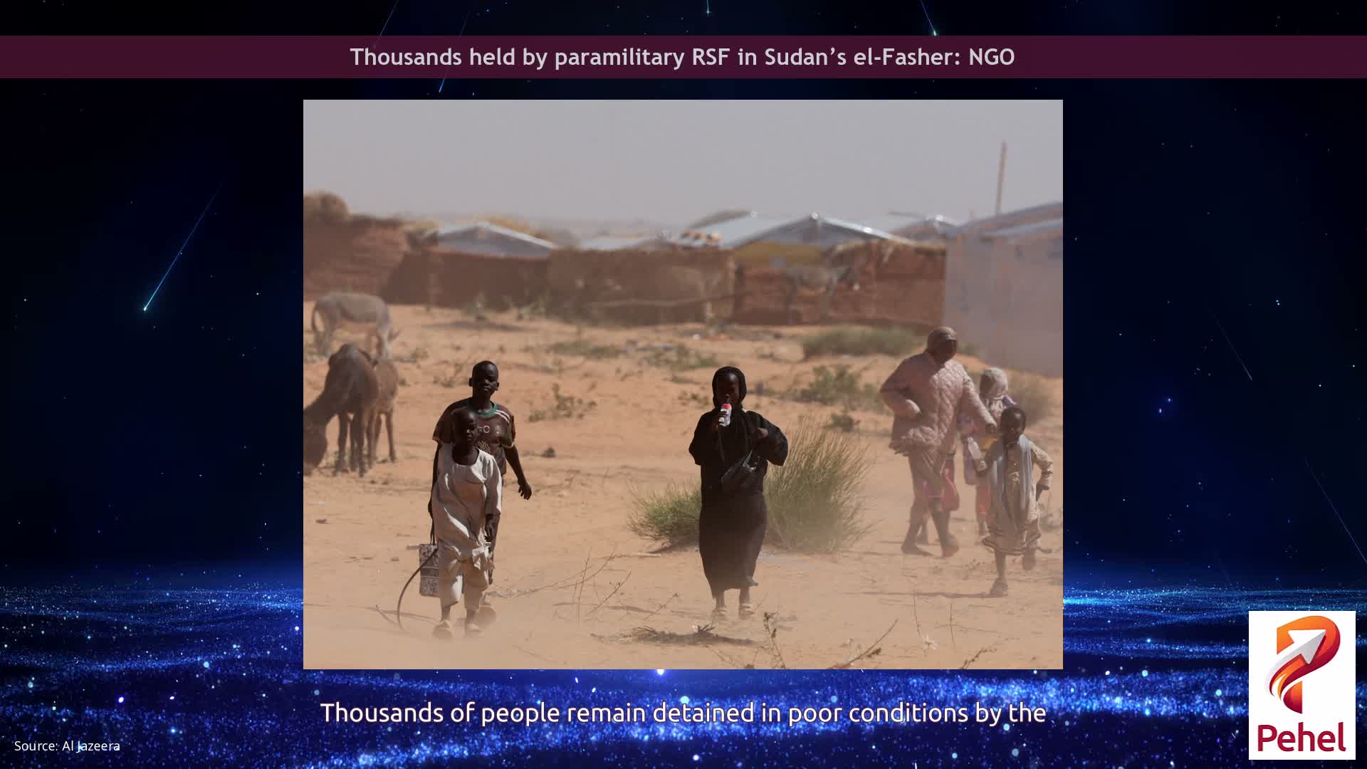 Thousands held by paramilitary RSF in Sudan’s el-Fasher: NGO