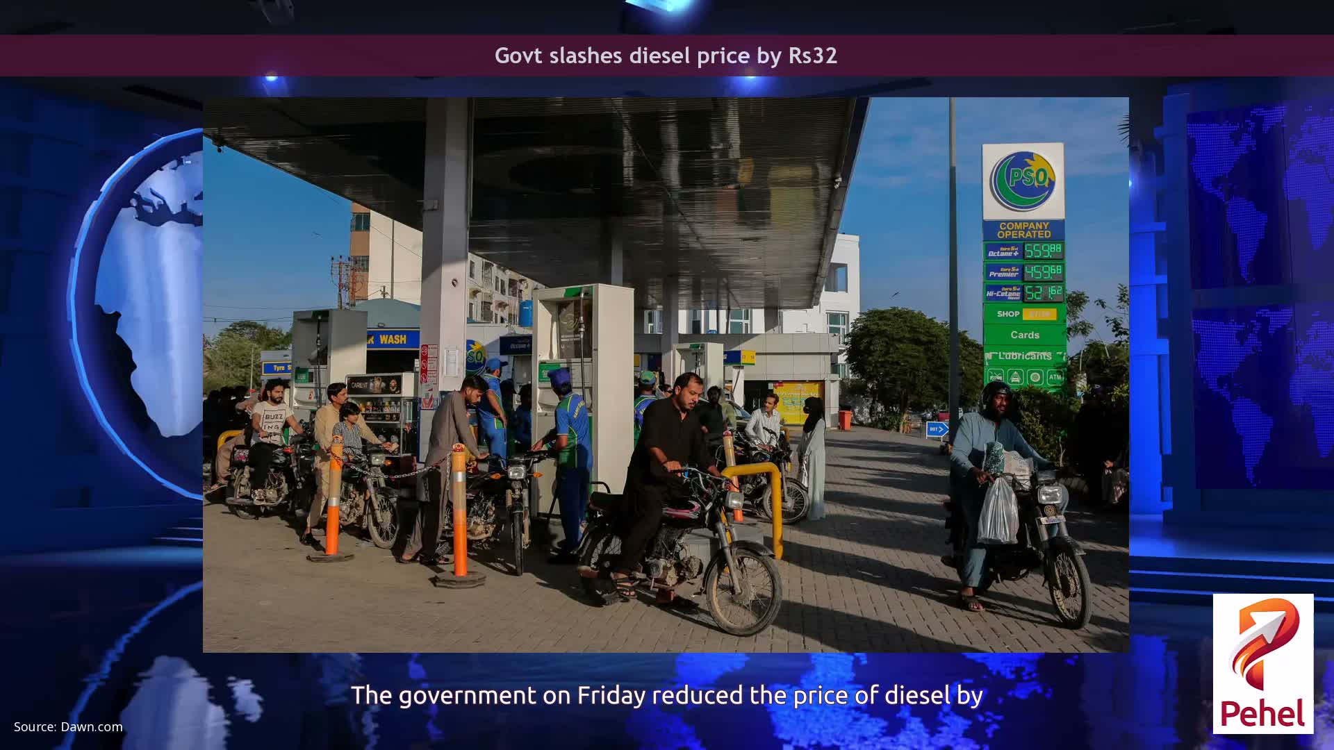 Govt slashes diesel price by Rs32