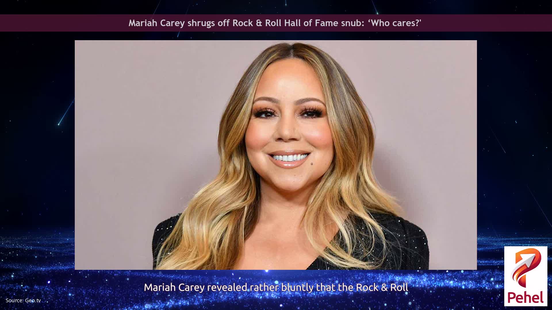 Mariah Carey shrugs off Rock & Roll Hall of Fame snub: ‘Who cares?'