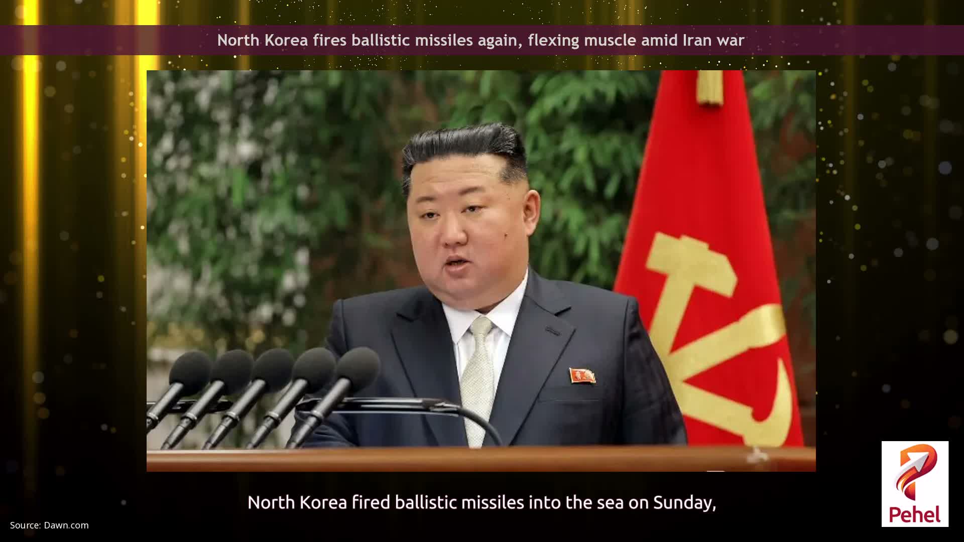 North Korea fires ballistic missiles again, flexing muscle amid Iran war