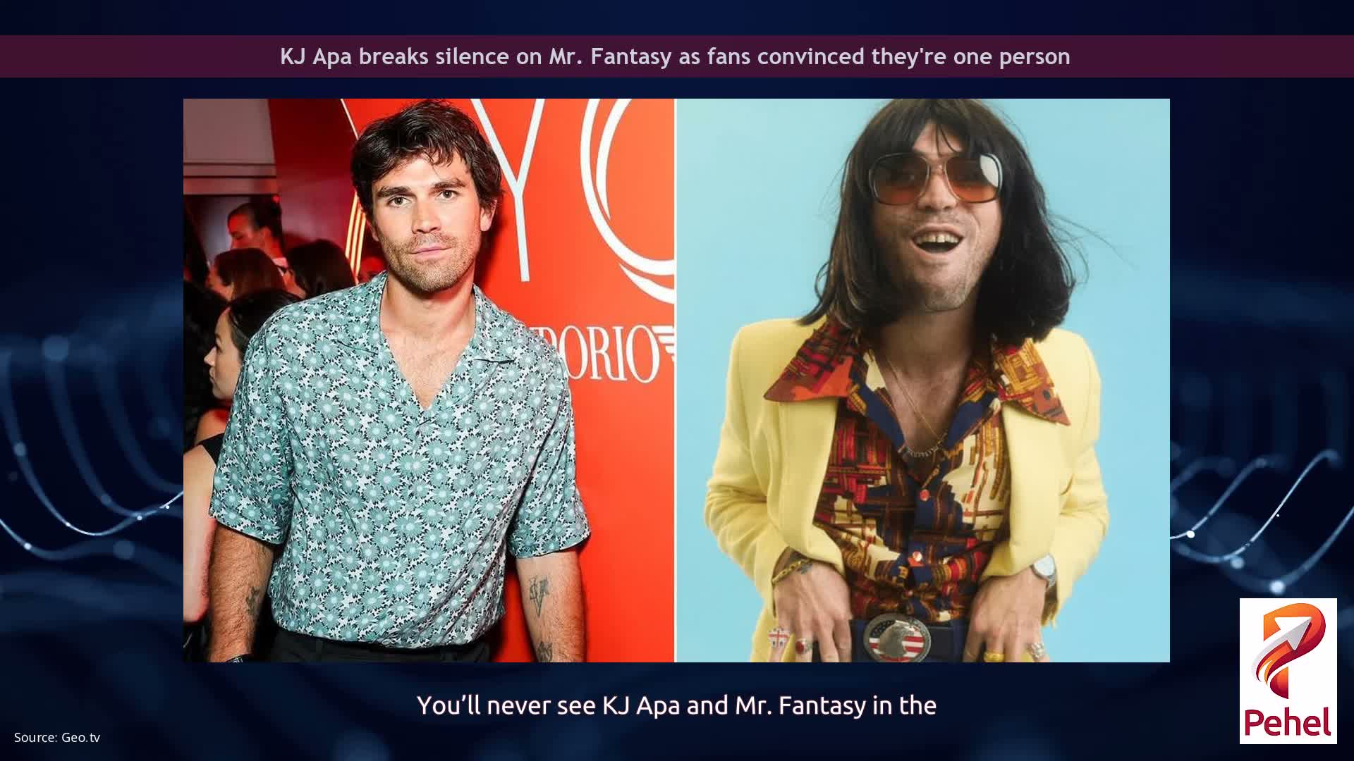 KJ Apa breaks silence on Mr. Fantasy as fans convinced they're one person