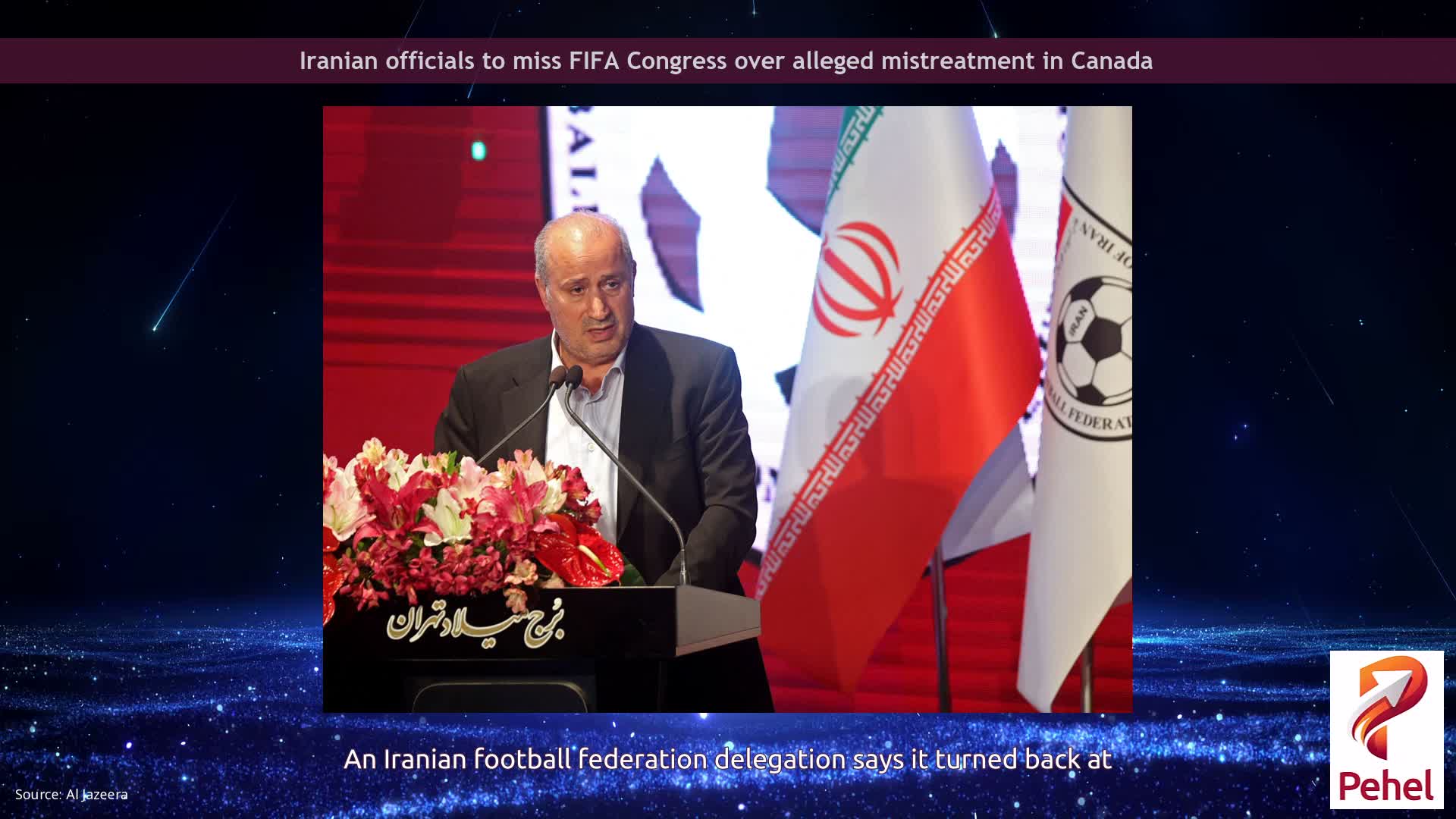 Iranian officials to miss FIFA Congress over alleged mistreatment in Canada