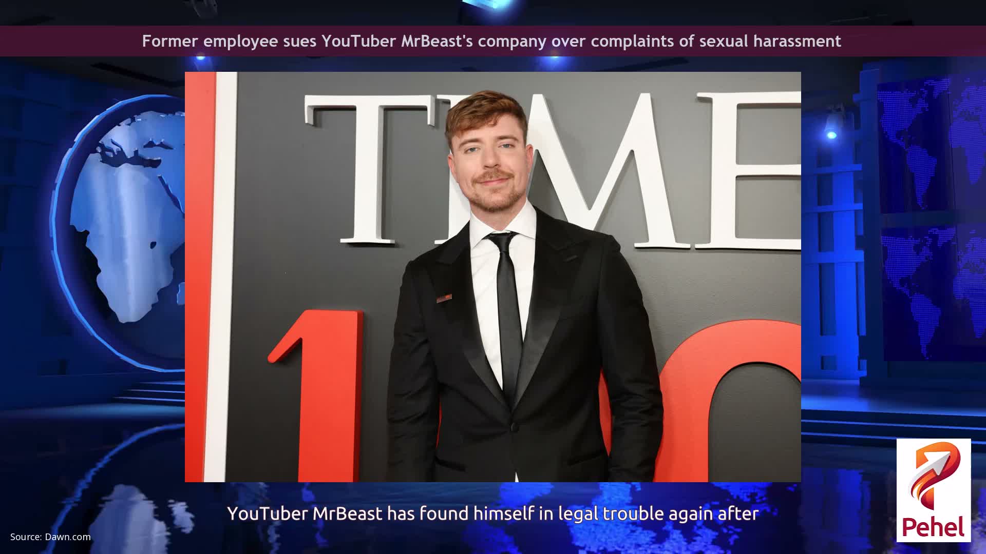 Former employee sues YouTuber MrBeast's company over complaints of sexual harassment