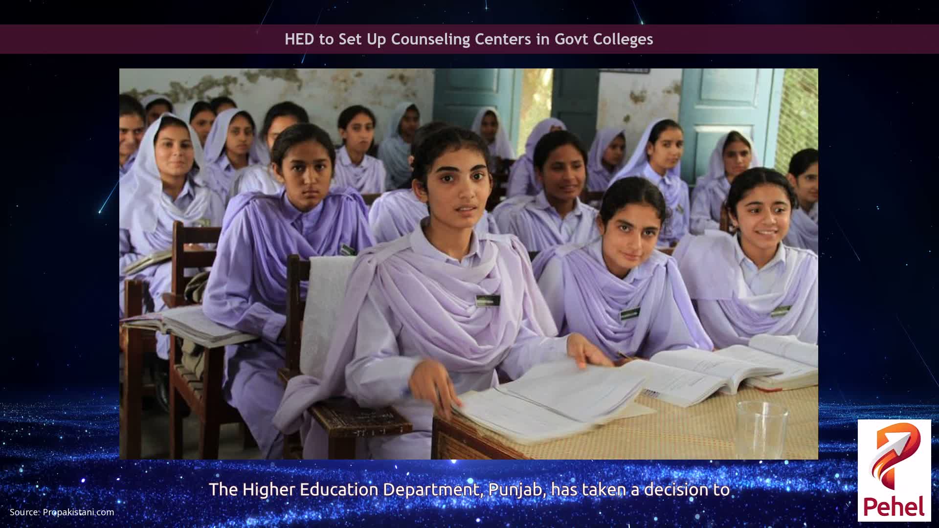 HED to Set Up Counseling Centers in Govt Colleges
