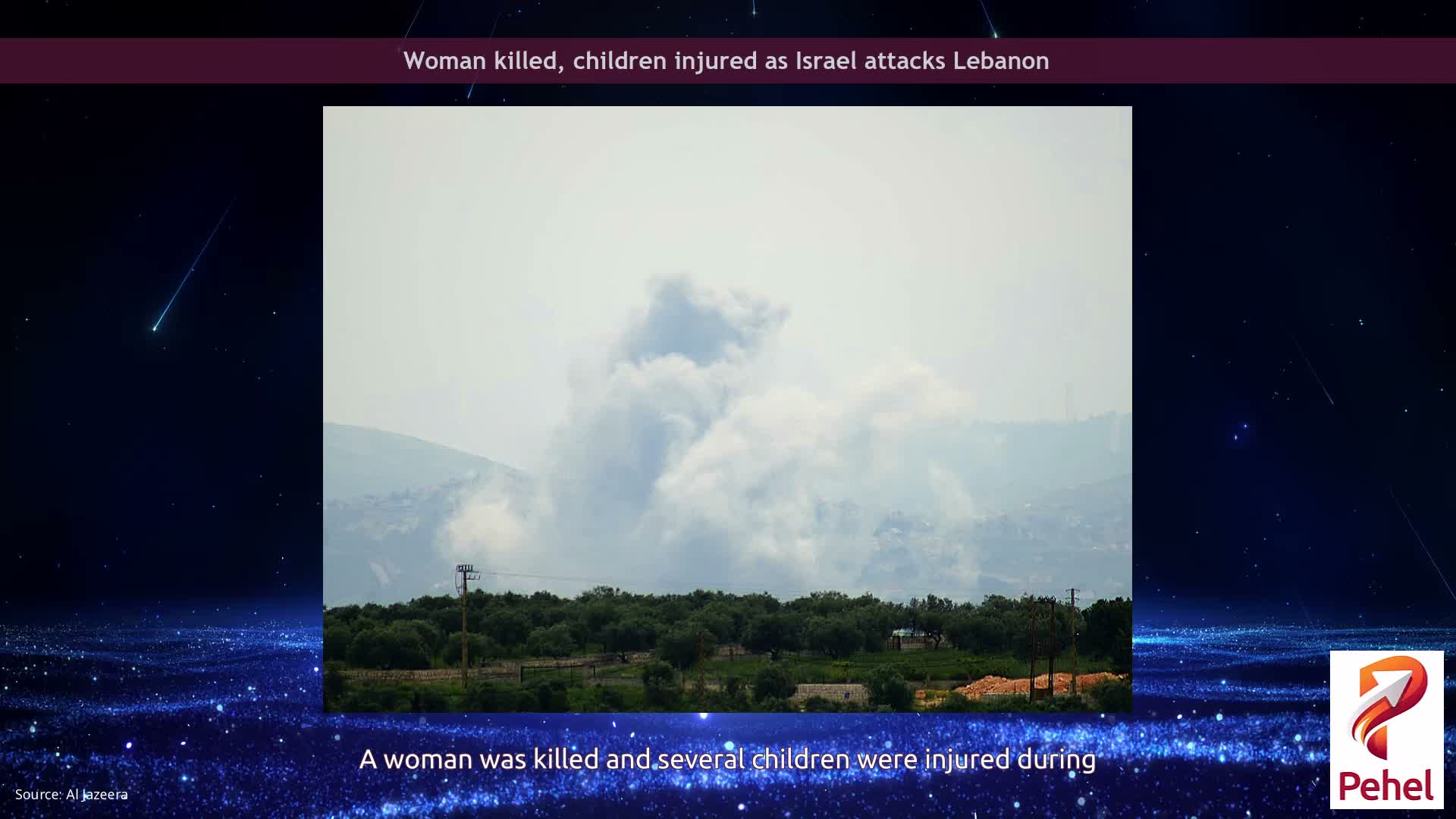 Woman killed, children injured as Israel attacks Lebanon
